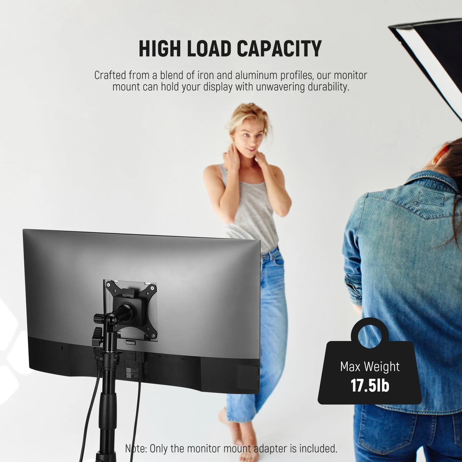 NEEWER MA010 Monitor Mount Adapter with Quick Release VESA Mount - Image 5