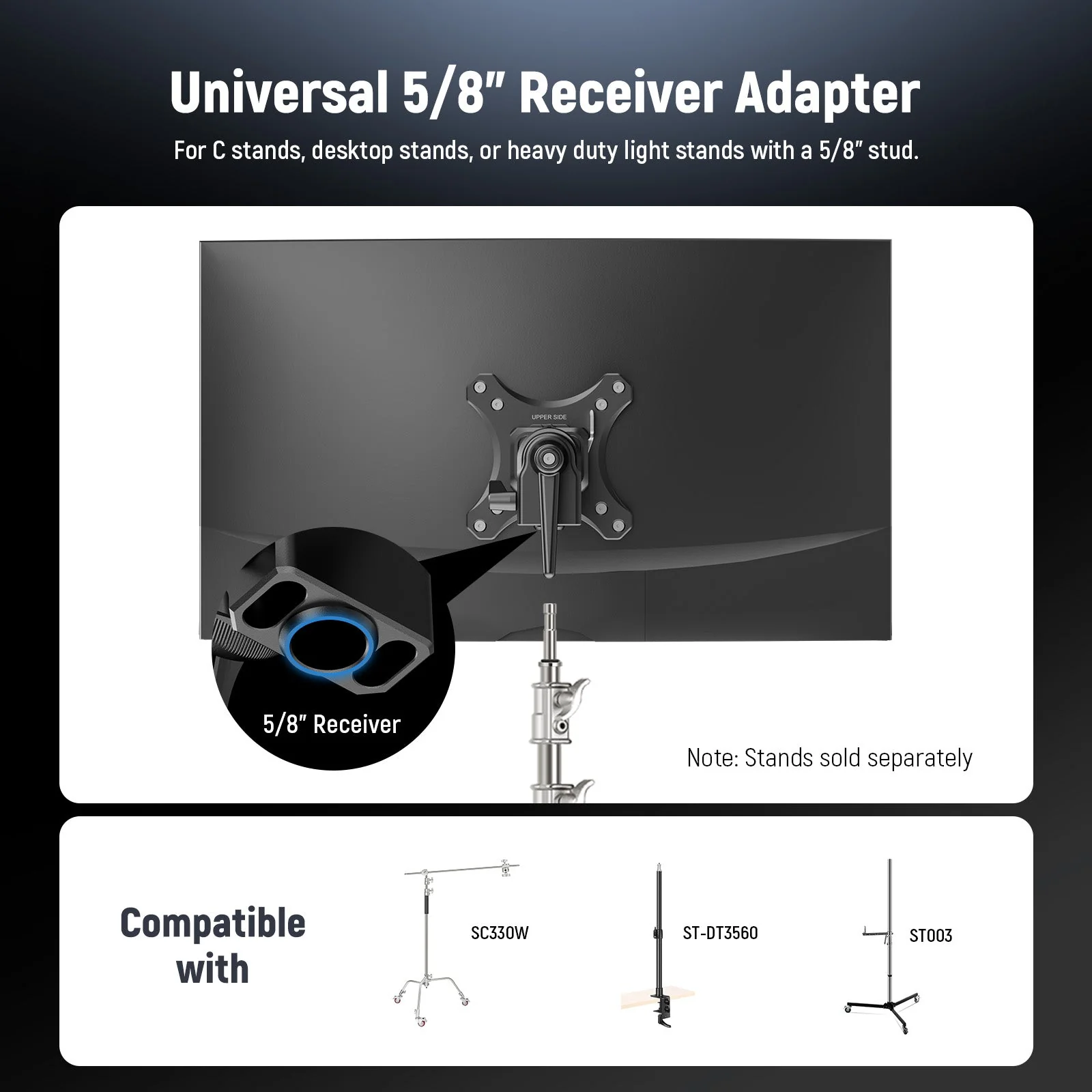 NEEWER MA016 Arca Type Quick Release VESA Monitor Mount Adapter - Image 5