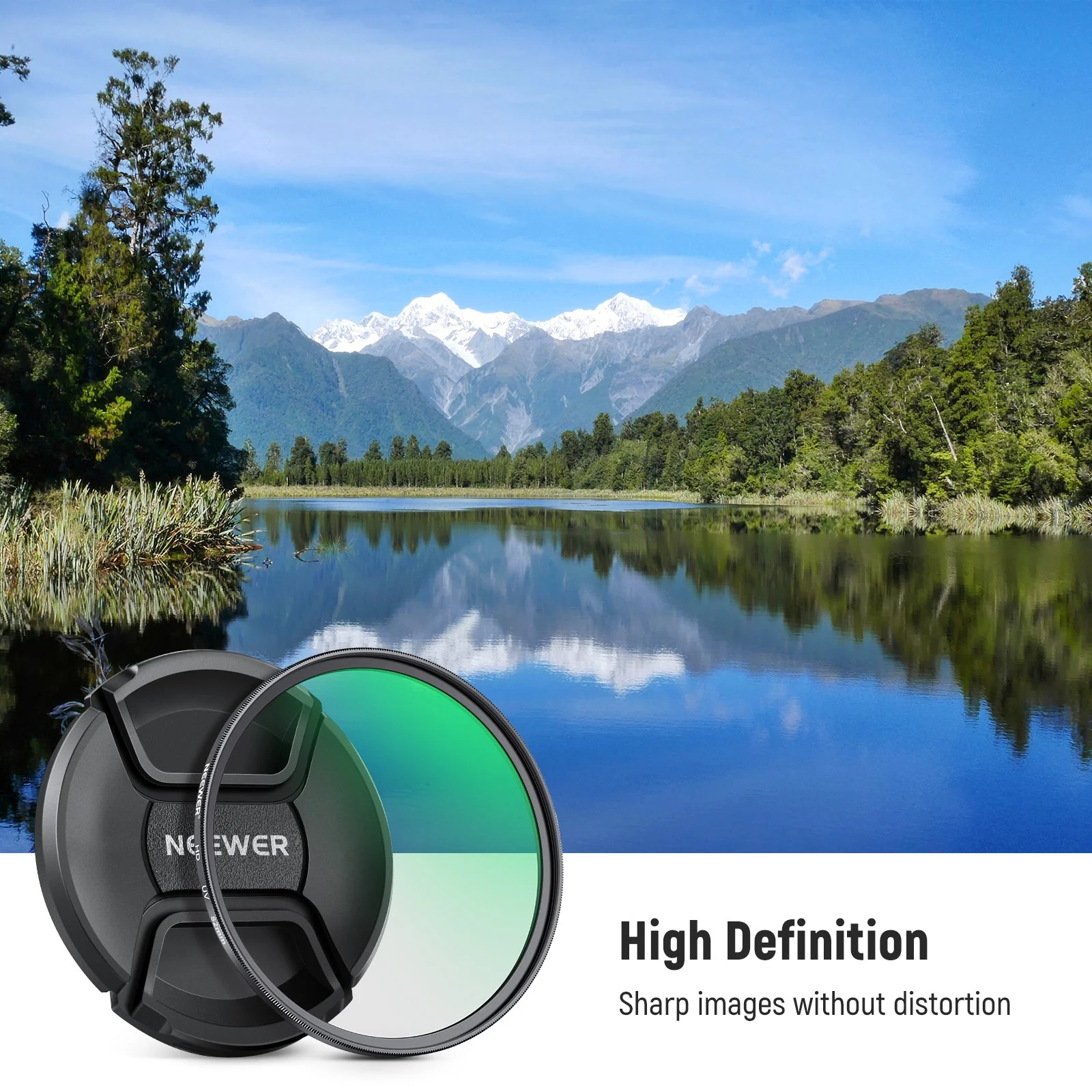NEEWER MC UV Protection Filter with Lens Cap - Image 2