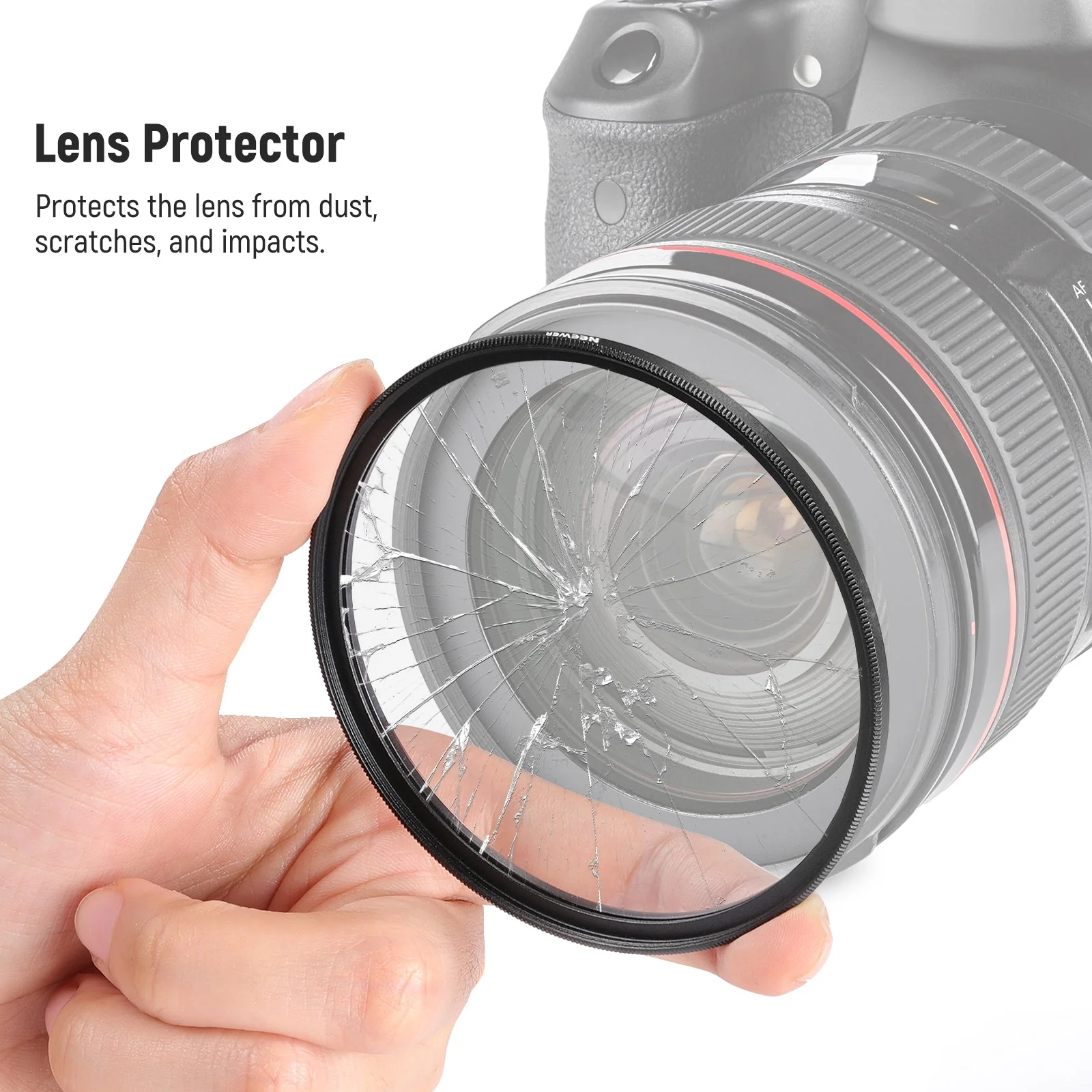 NEEWER MC UV Protection Filter with Lens Cap - Image 3