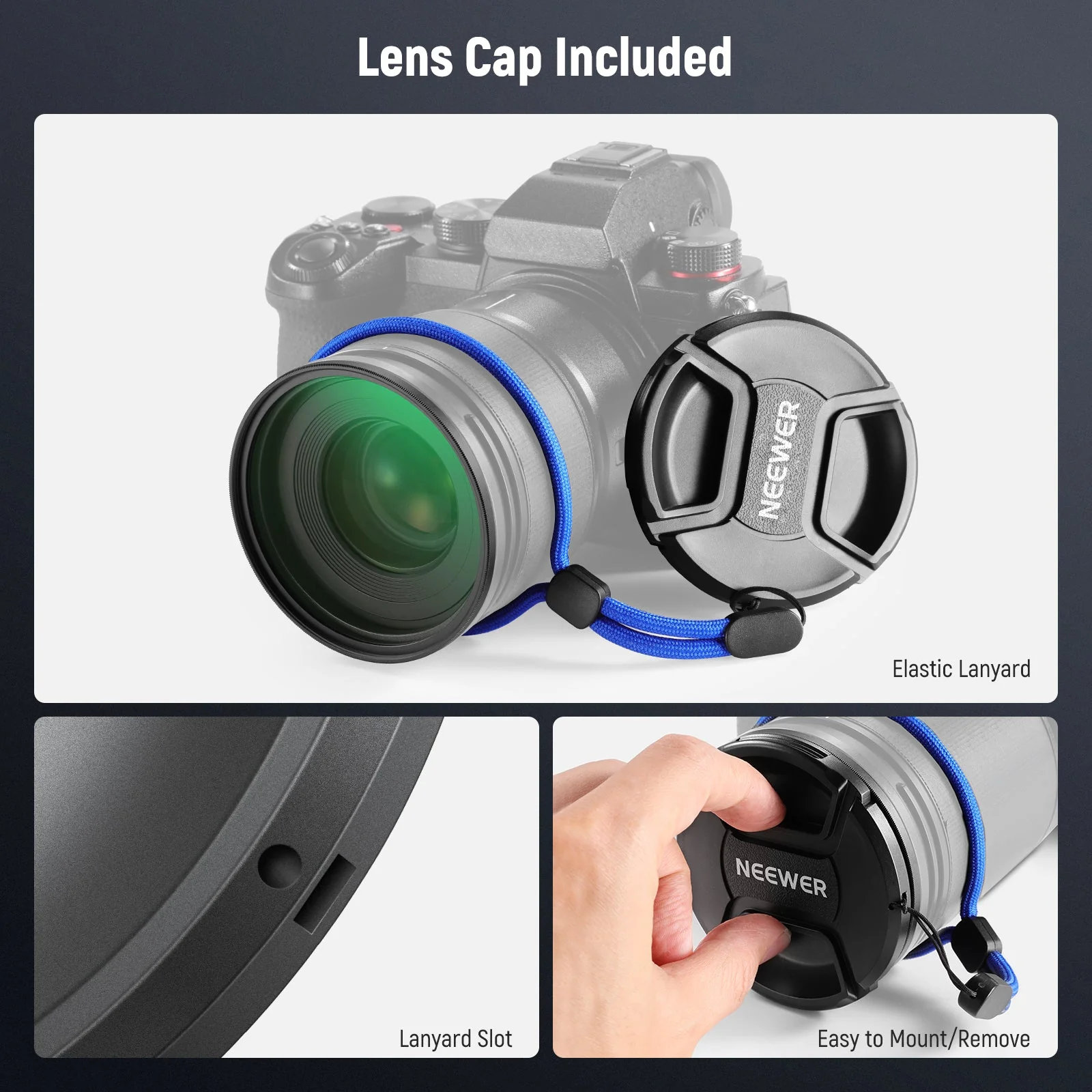 NEEWER MC UV Protection Filter with Lens Cap - Image 6