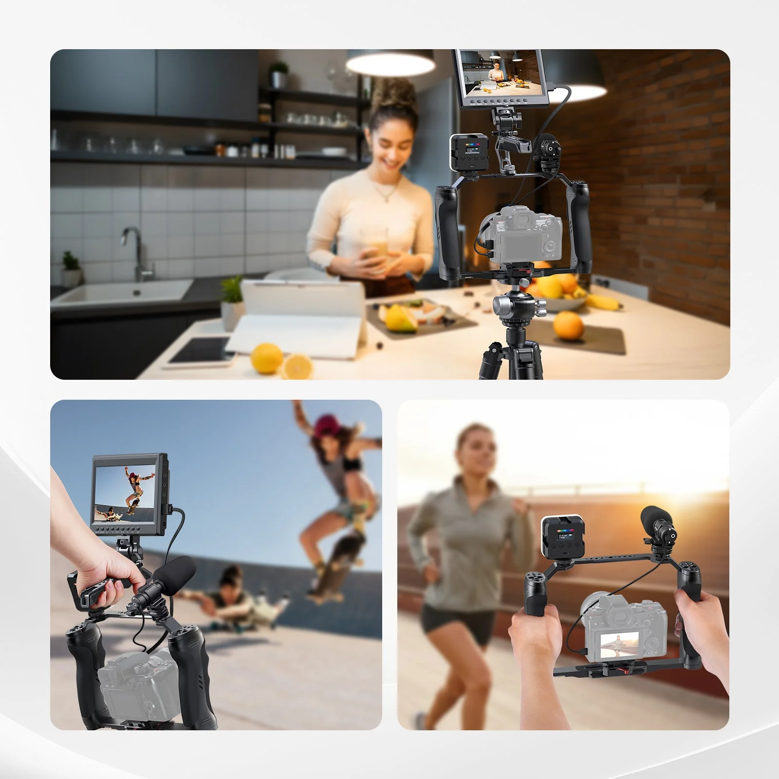 NEEWER MH3 Microphone Holder with Cold Shoe Adapter - Image 6