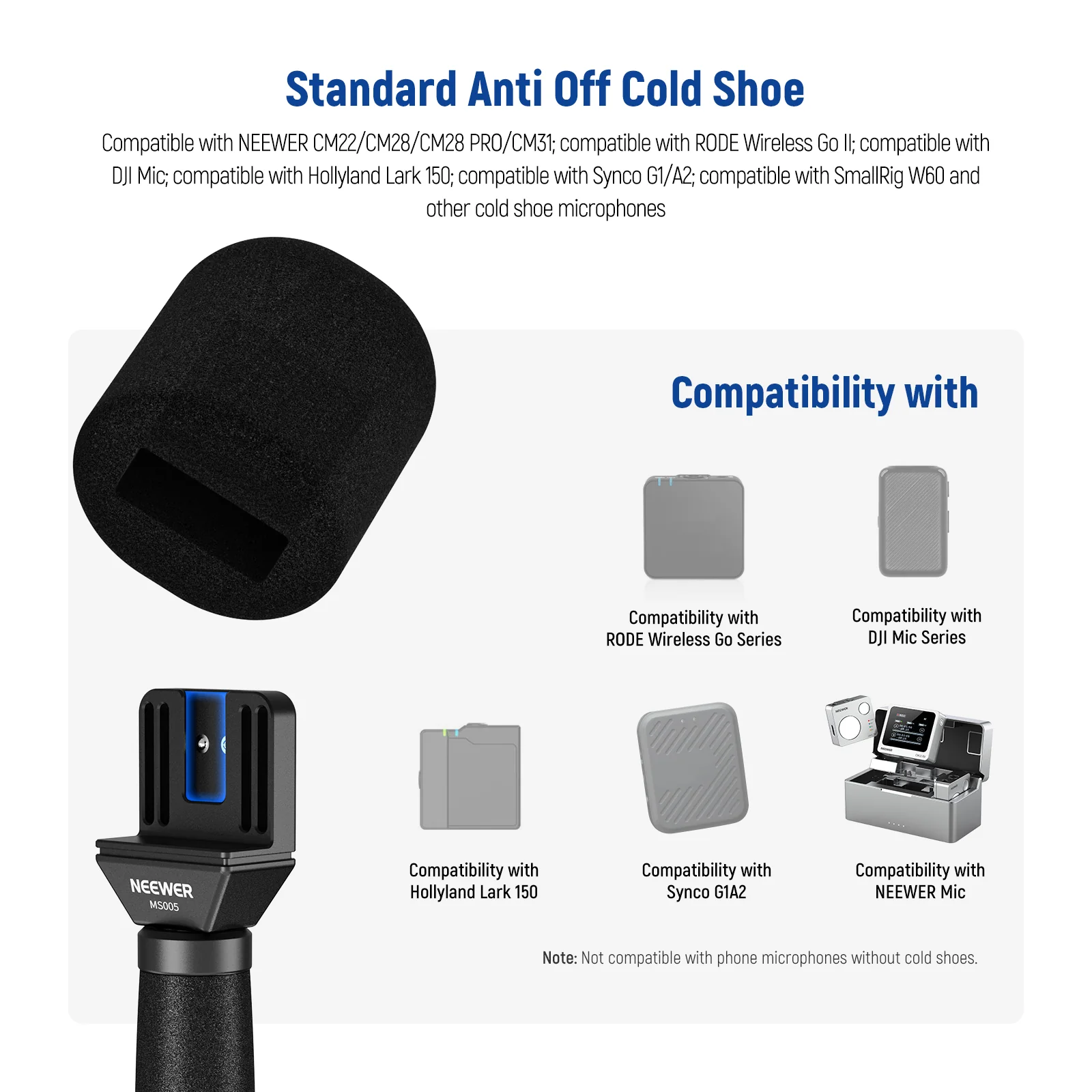 NEEWER MS005 13"/33cm Telescopic Lavalier Microphone Handle - Image 6
