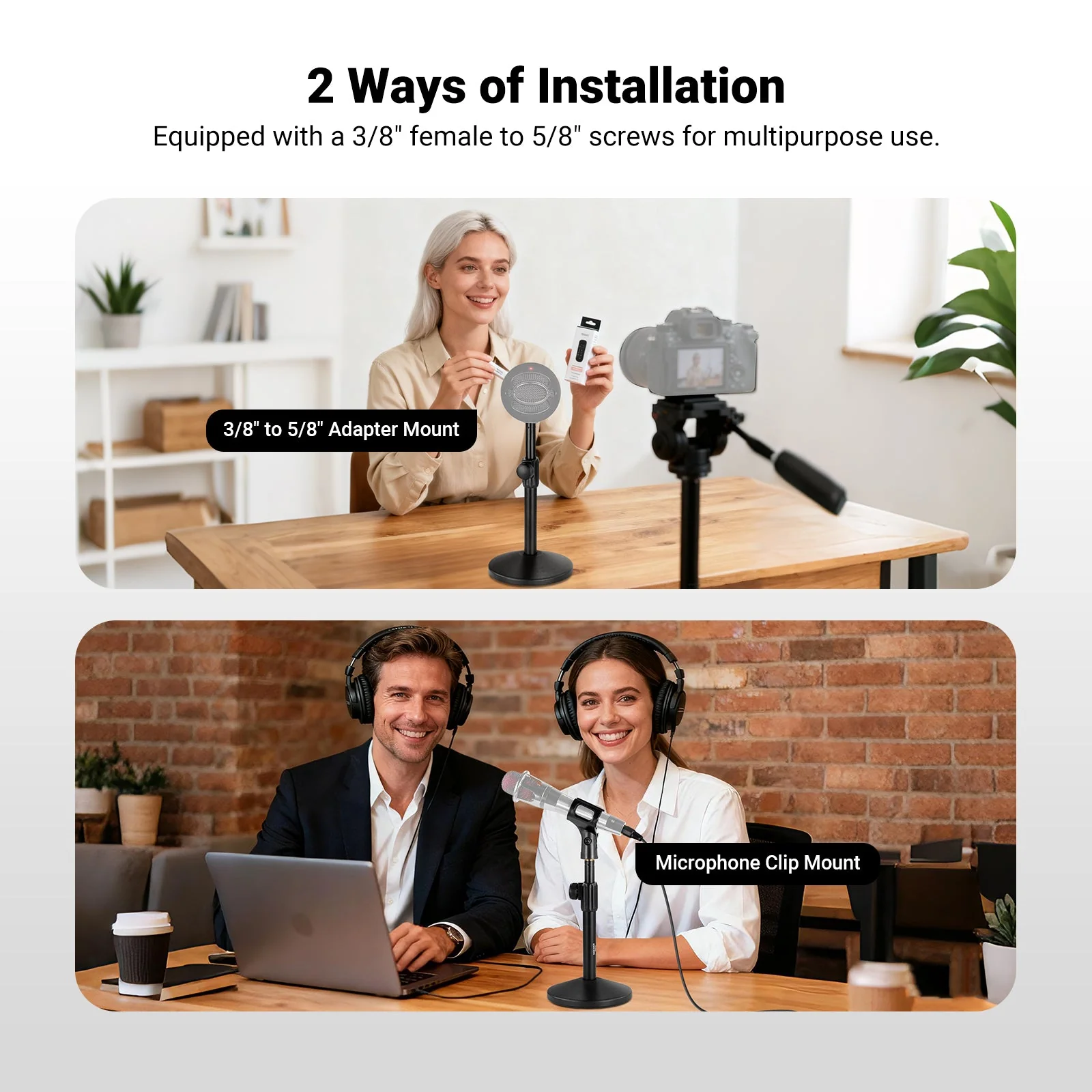 NEEWER MS015 Desktop Microphone Stand - Image 4
