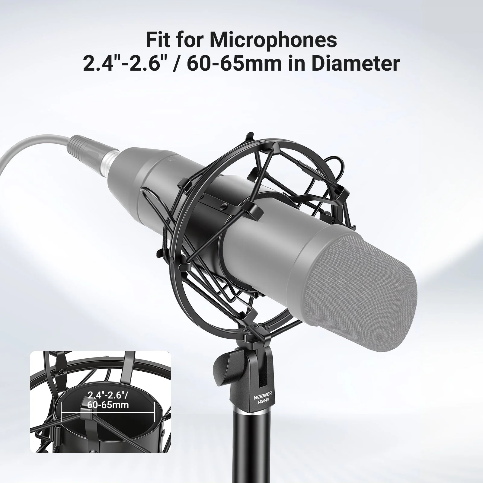 NEEWER MS043/MS048 Microphone Shock Mount - Image 3