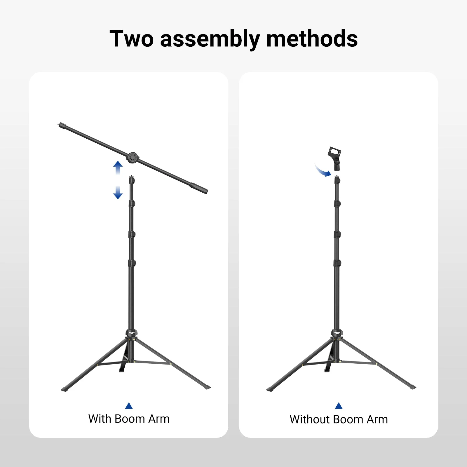 NEEWER MS046 Microphone Stand with Boom Arm - Image 3