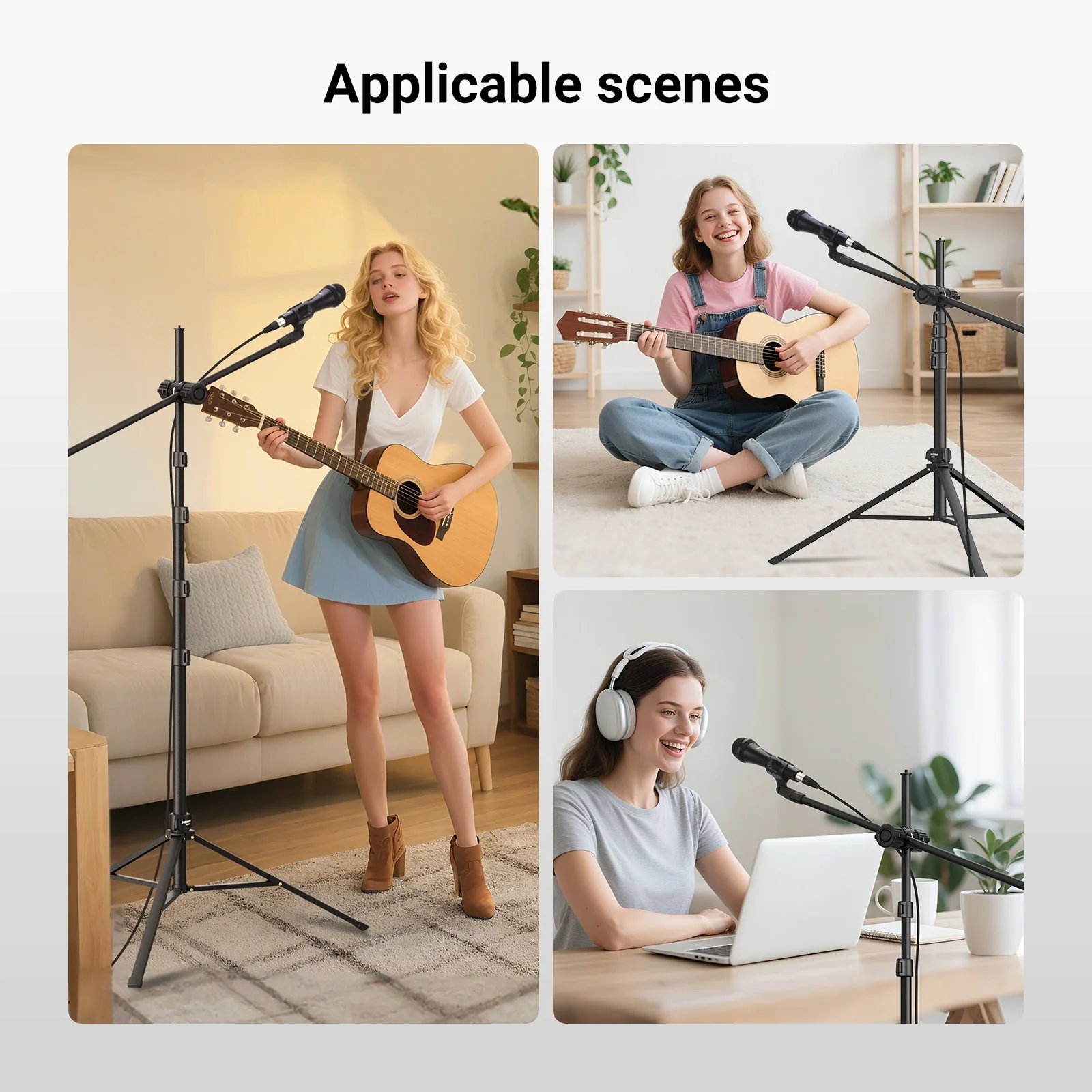 NEEWER MS046 Microphone Stand with Boom Arm - Image 6