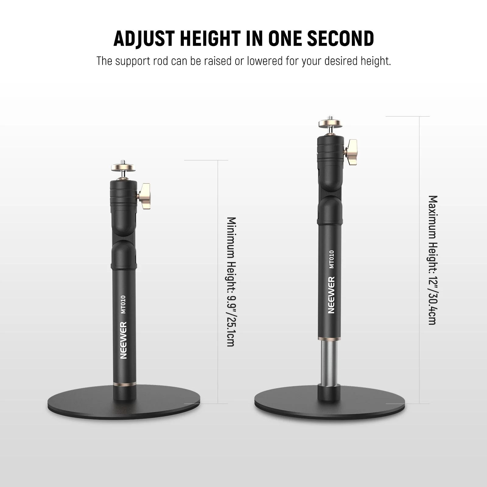 NEEWER MT010 Adjustable Desk Phone Holder Stand - Image 3