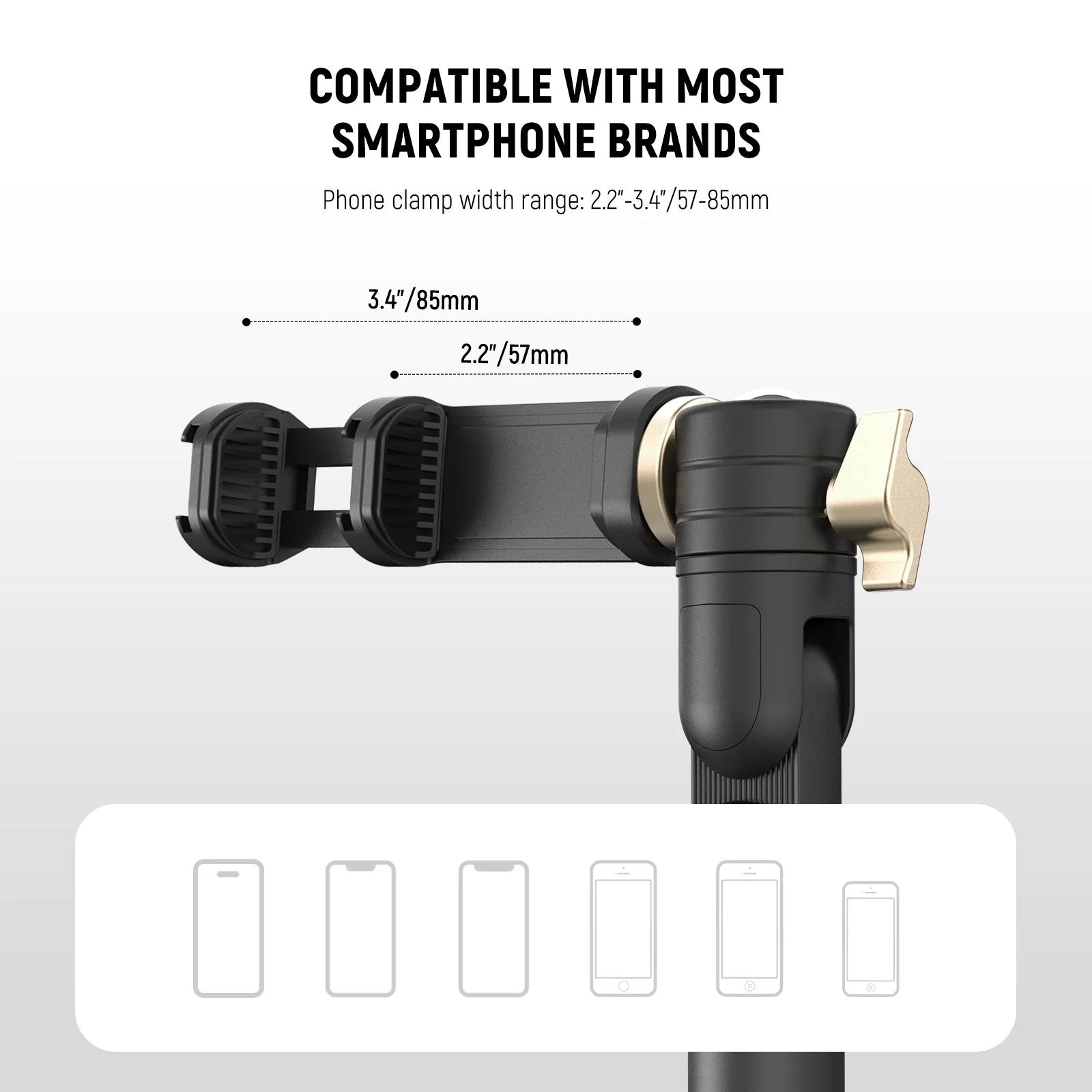 NEEWER MT010 Adjustable Desk Phone Holder Stand - Image 6