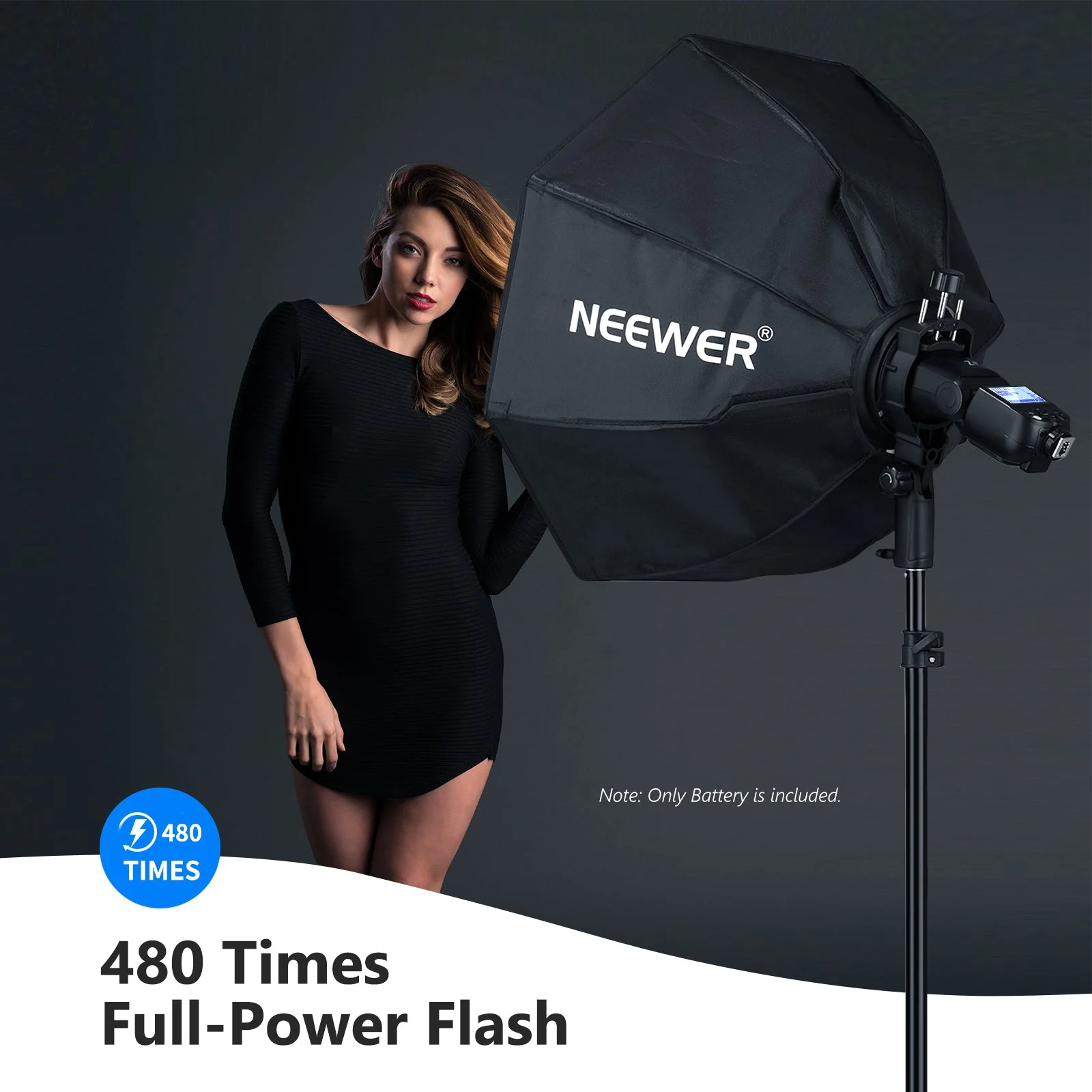 NEEWER NB-Z1 2600mAh Lithium Battery for Z1 Z2 Z760 Z880 Flash Speedlite - Image 3