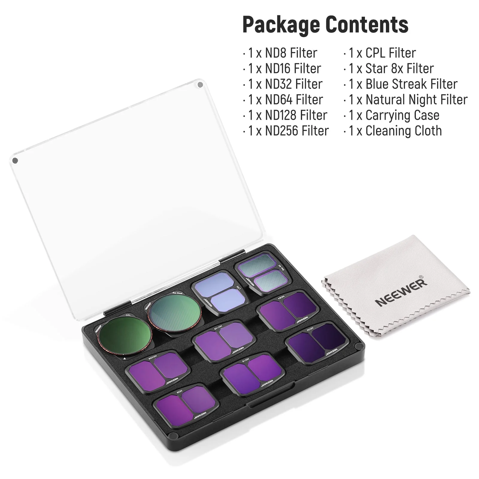 NEEWER ND & CPL & Effect Filter Set For DJI Air 3 - Image 9