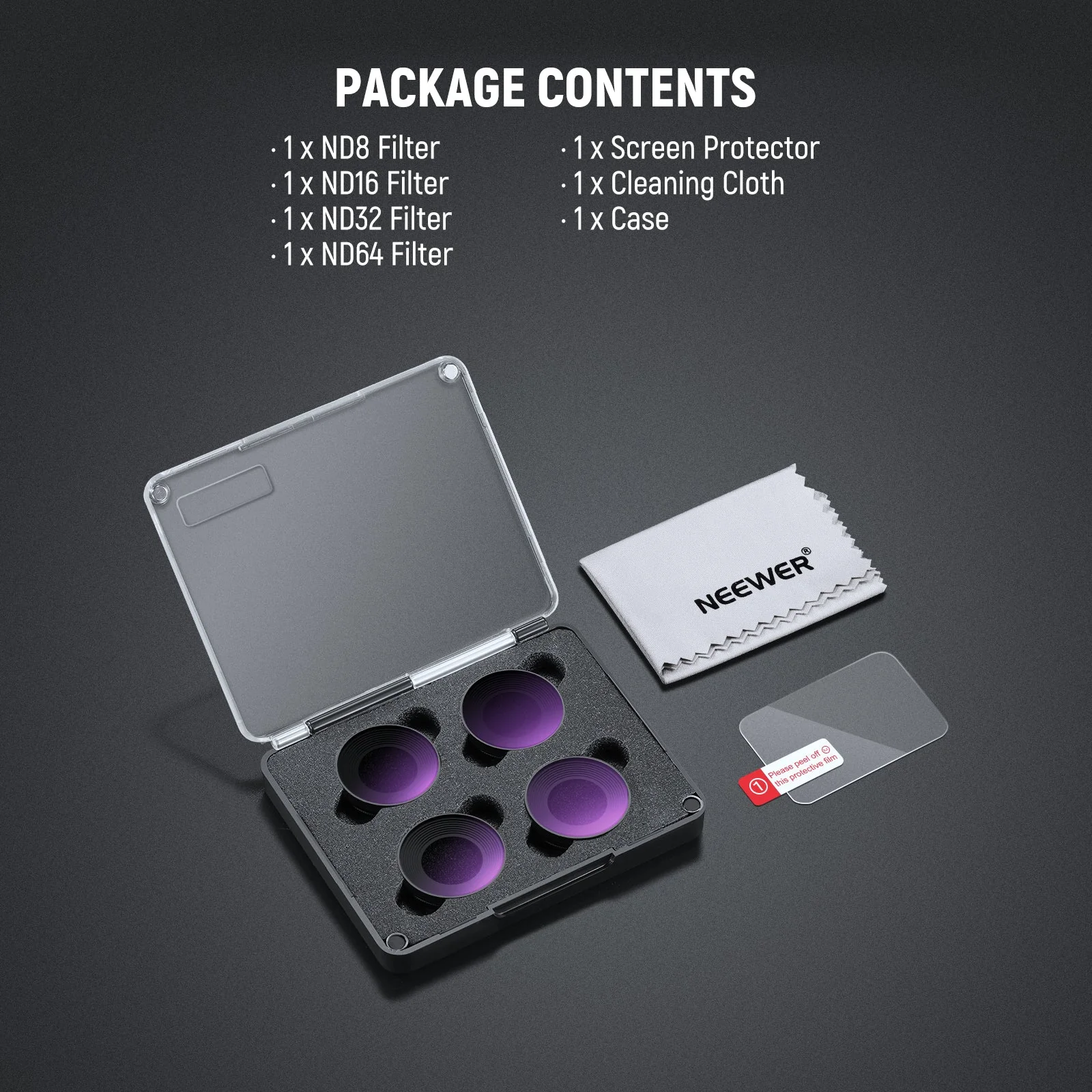 NEEWER ND Filter Set For DJI Osmo Nano - Image 16