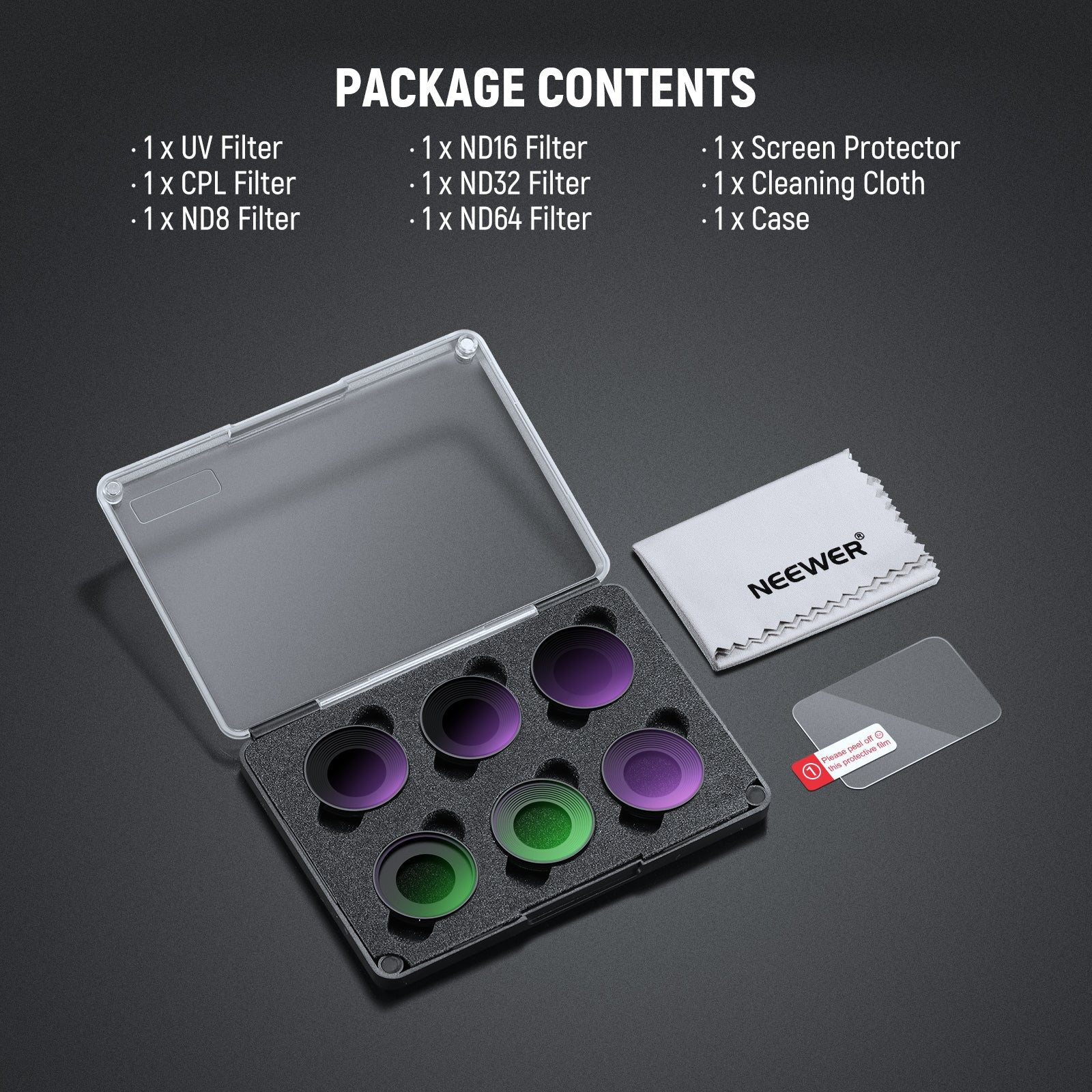 NEEWER ND Filter Set For DJI Osmo Nano - Image 42
