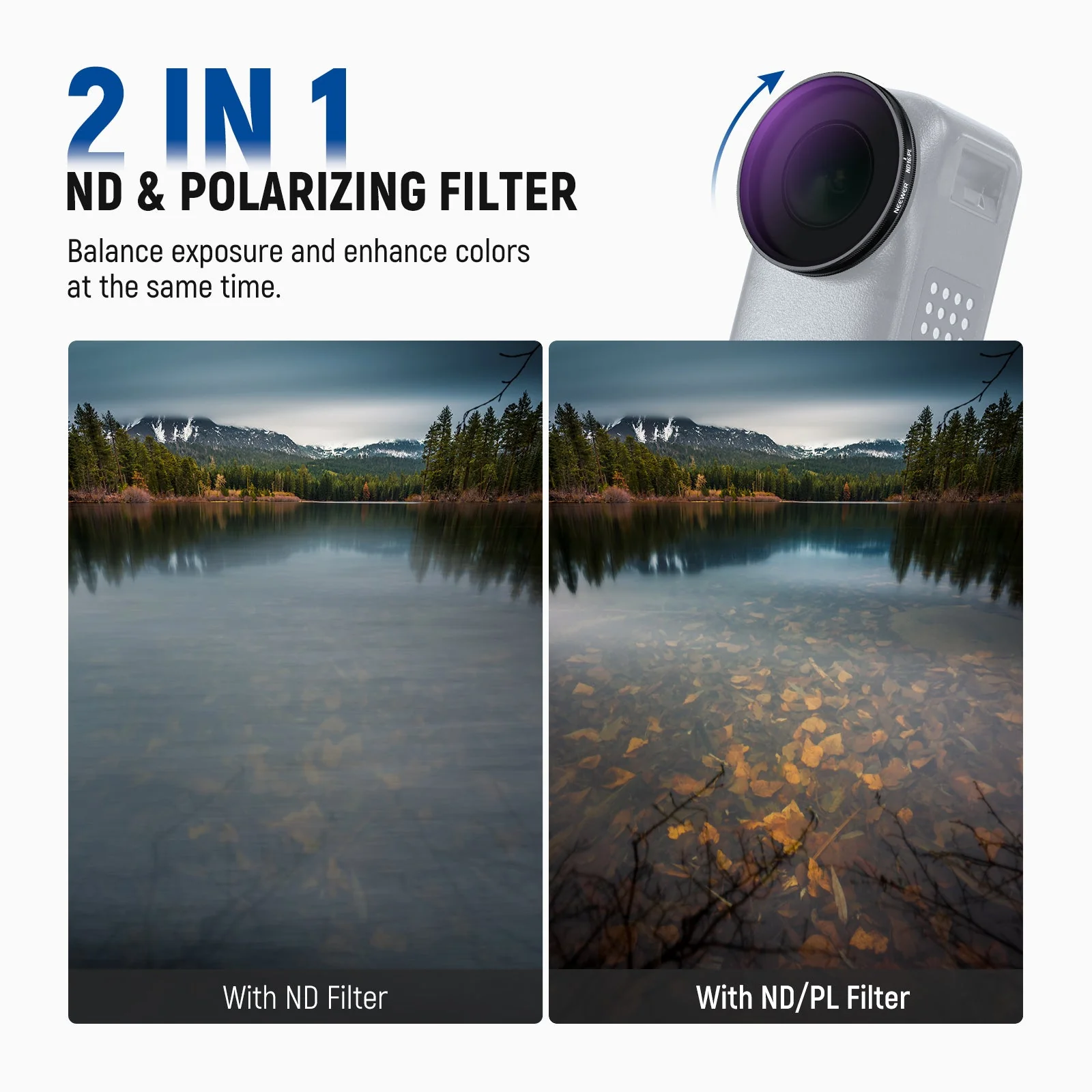 NEEWER ND Filter Set For DJI Osmo Nano - Image 45