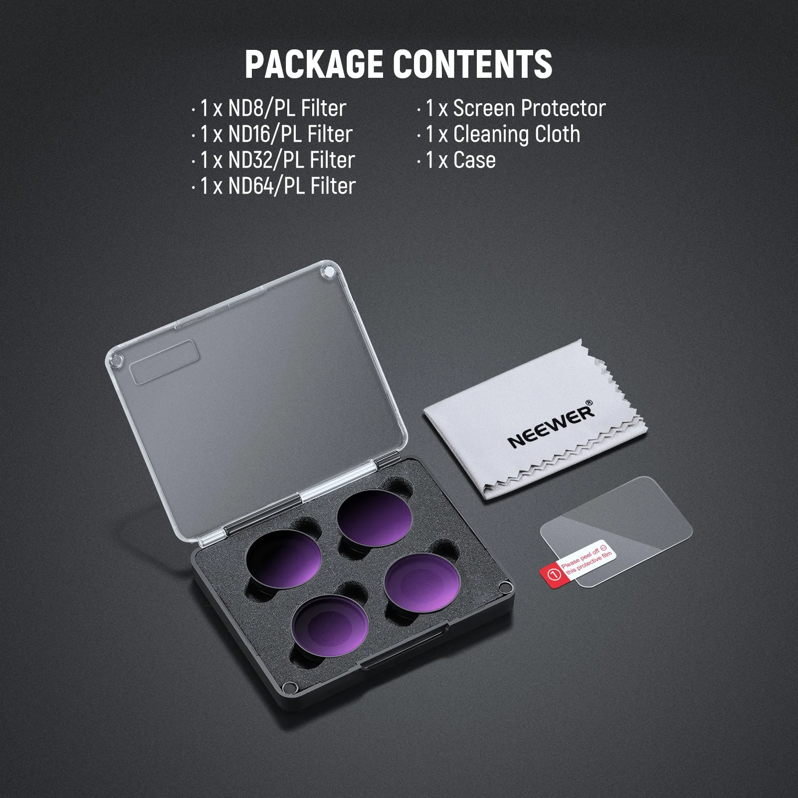 NEEWER ND Filter Set For DJI Osmo Nano - Image 50