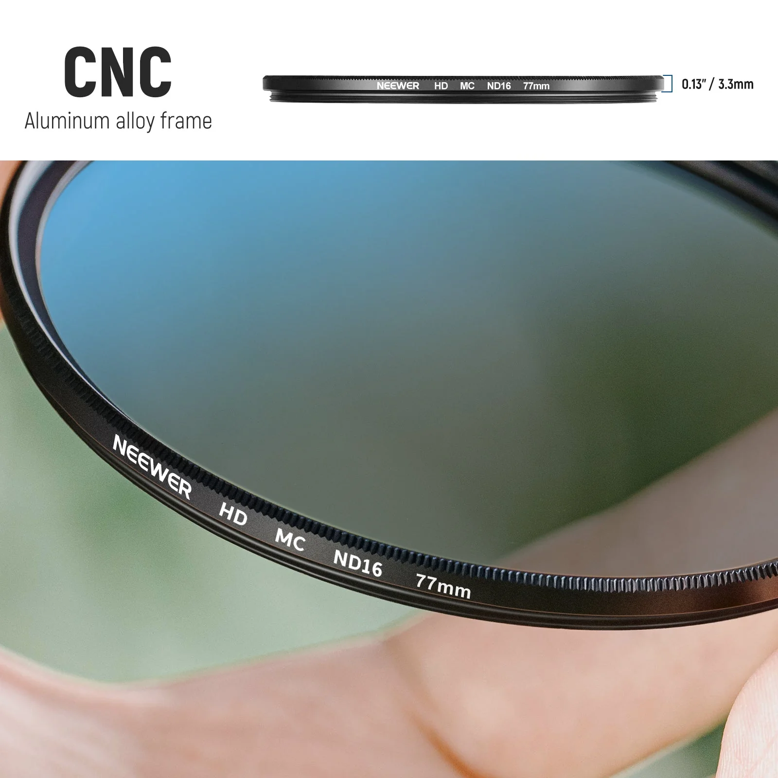 NEEWER ND Lens Filter Set (ND16/ND32/ND64/ND1000) - Image 5