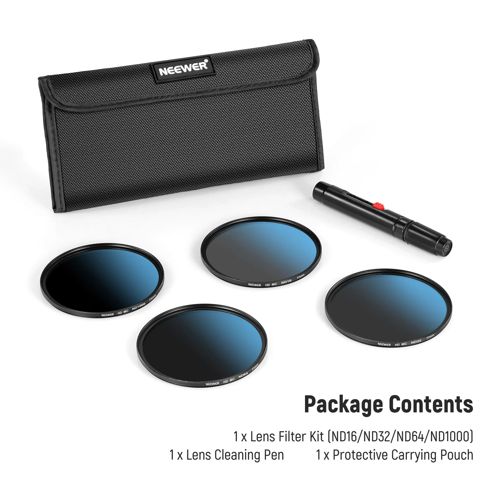 NEEWER ND Lens Filter Set (ND16/ND32/ND64/ND1000) - Image 8
