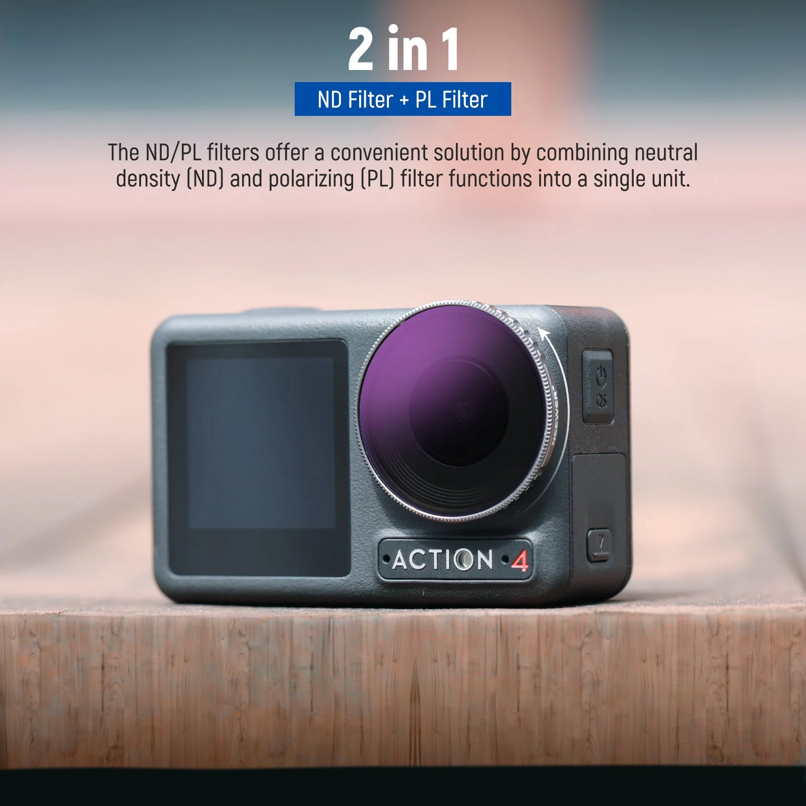 NEEWER ND/PL Filters Set for DJI Osmo Action 5 Pro/4 - Image 5