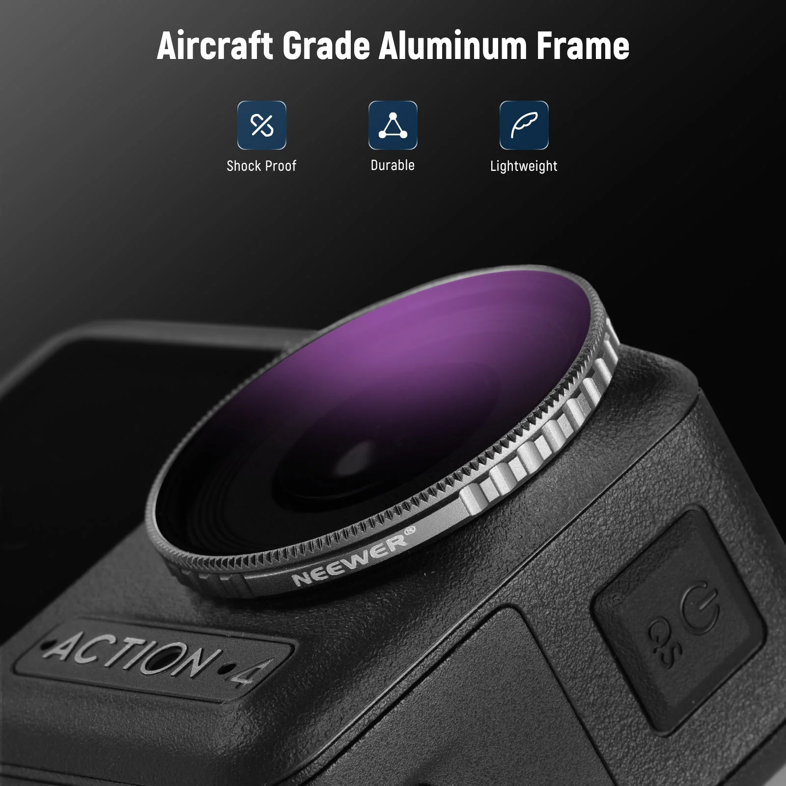 NEEWER ND/PL Filters Set for DJI Osmo Action 5 Pro/4 - Image 7