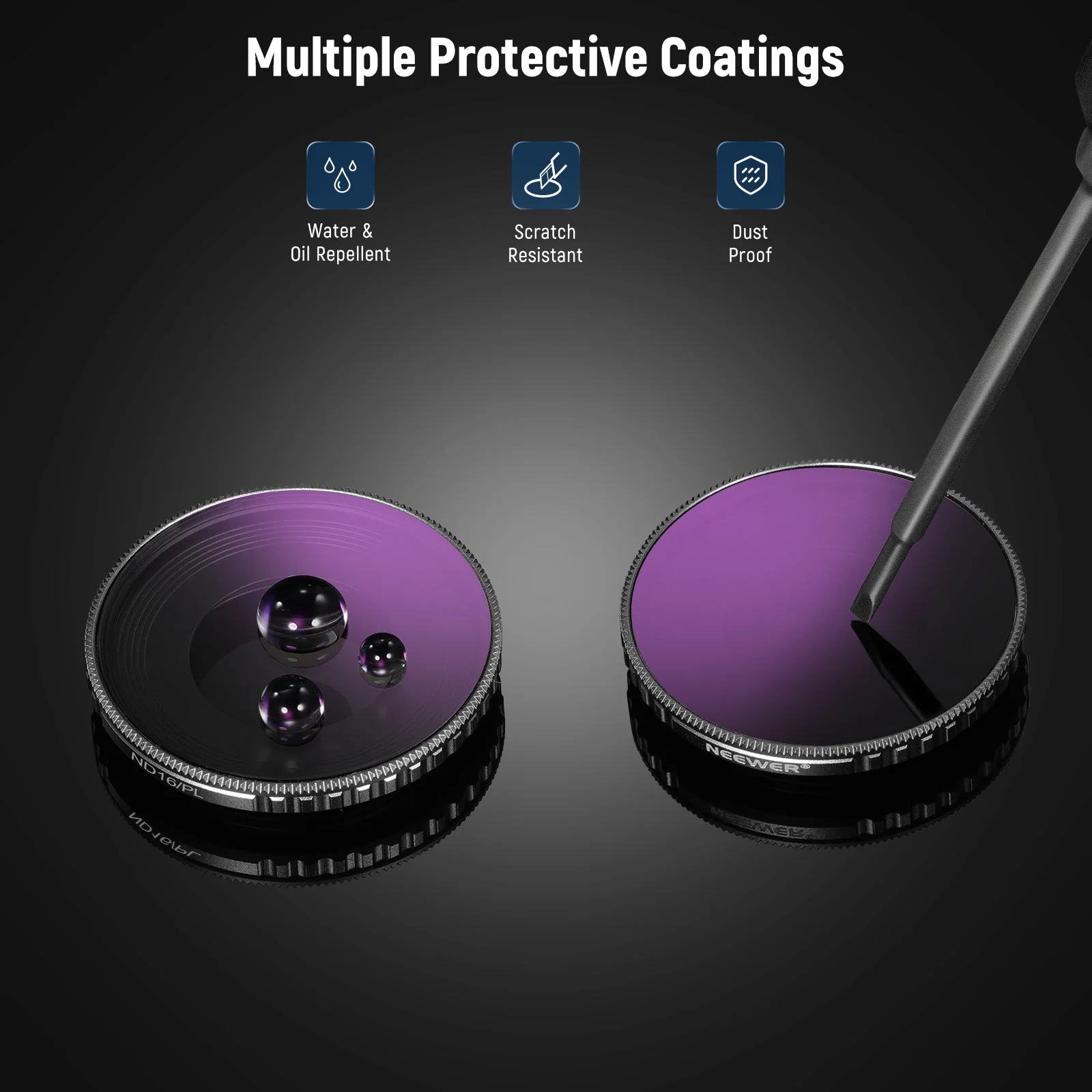 NEEWER ND/PL Filters Set for DJI Osmo Action 5 Pro/4 - Image 8
