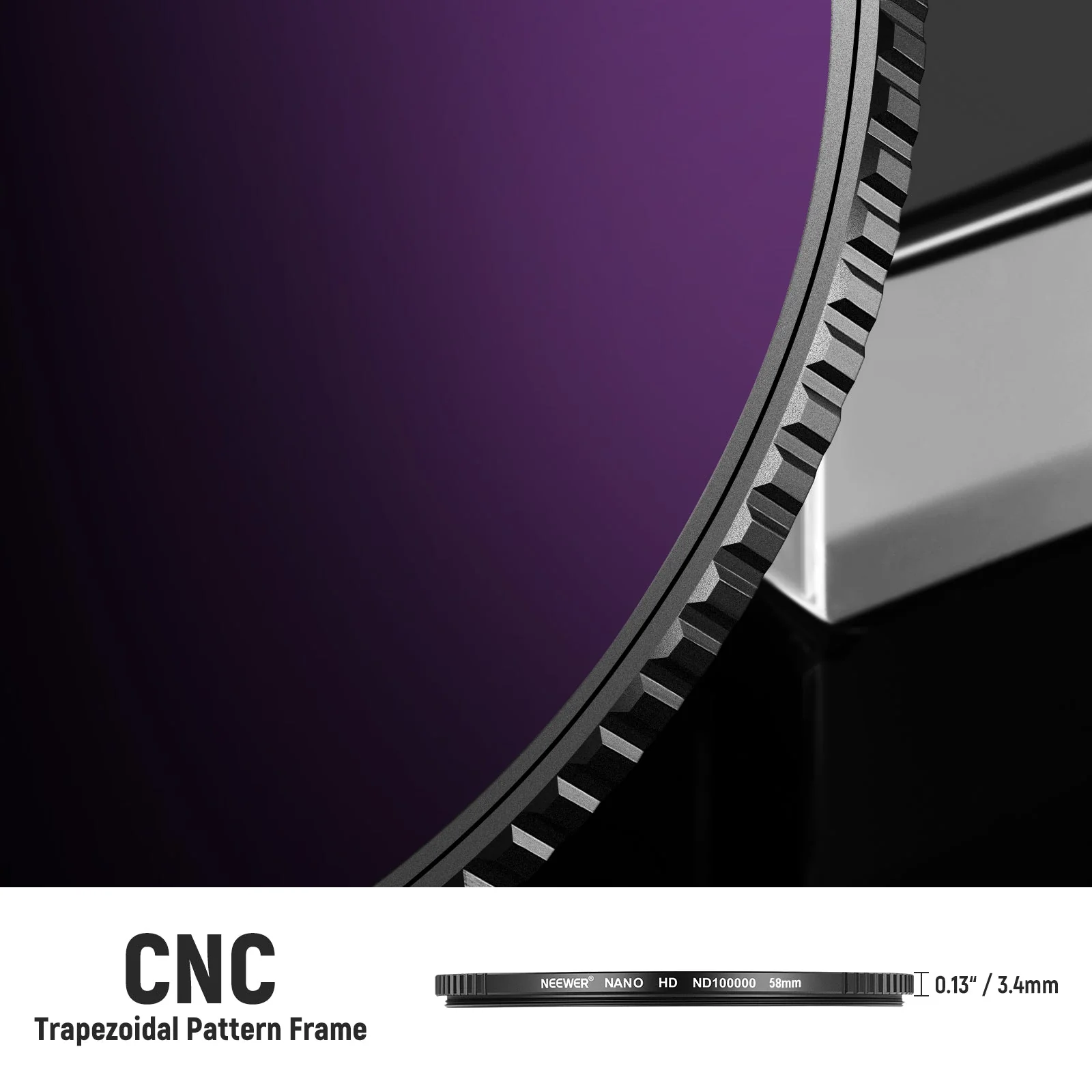 NEEWER ND100000 (16.5 Stop) Limited Neutral Density ND Filter - Image 6
