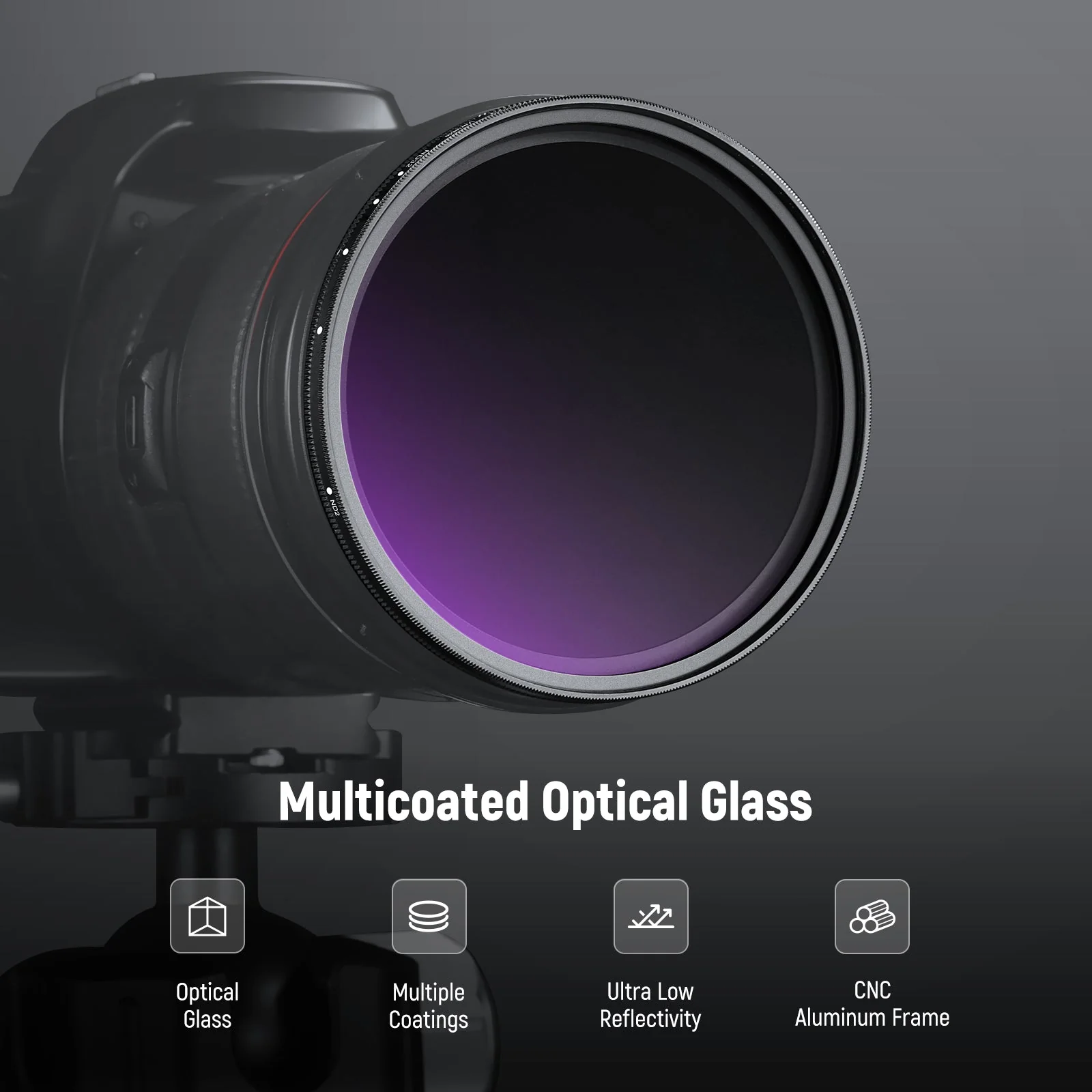 NEEWER ND2-32 (1-5 Stops) Variable ND Filter with Lens Cap - Image 4