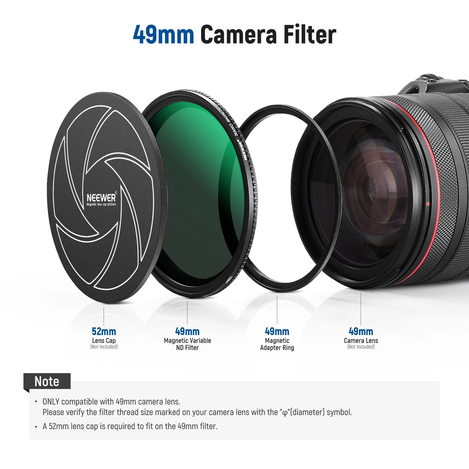 NEEWER ND2-ND32 Magnetic Variable Filter - Image 8
