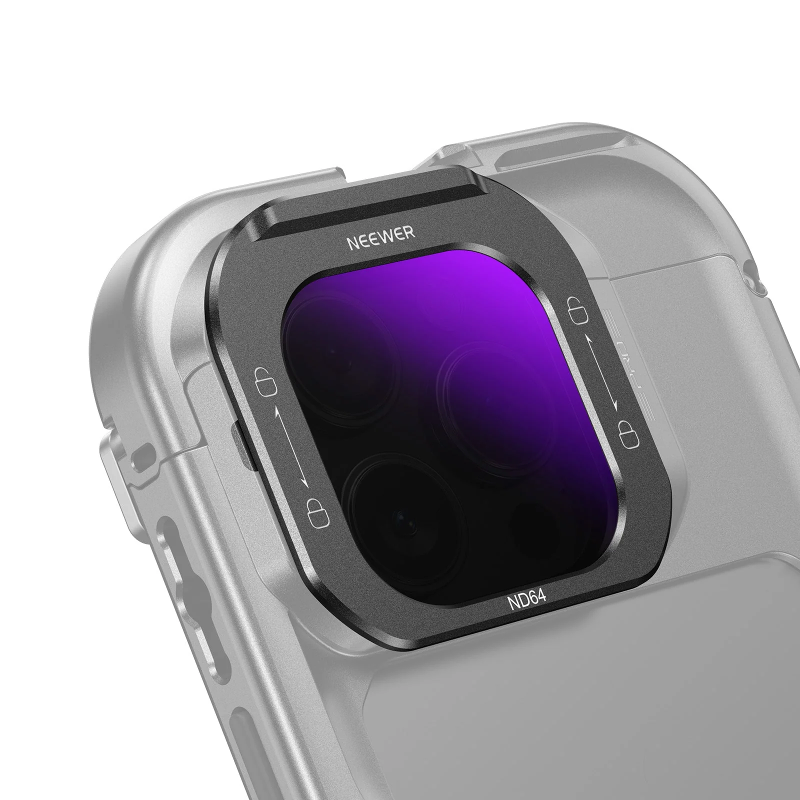 NEEWER ND8/ND16/ND32/ND64 Phone Lens Filter For iPhone PA073/PA074 Cage - Image 10