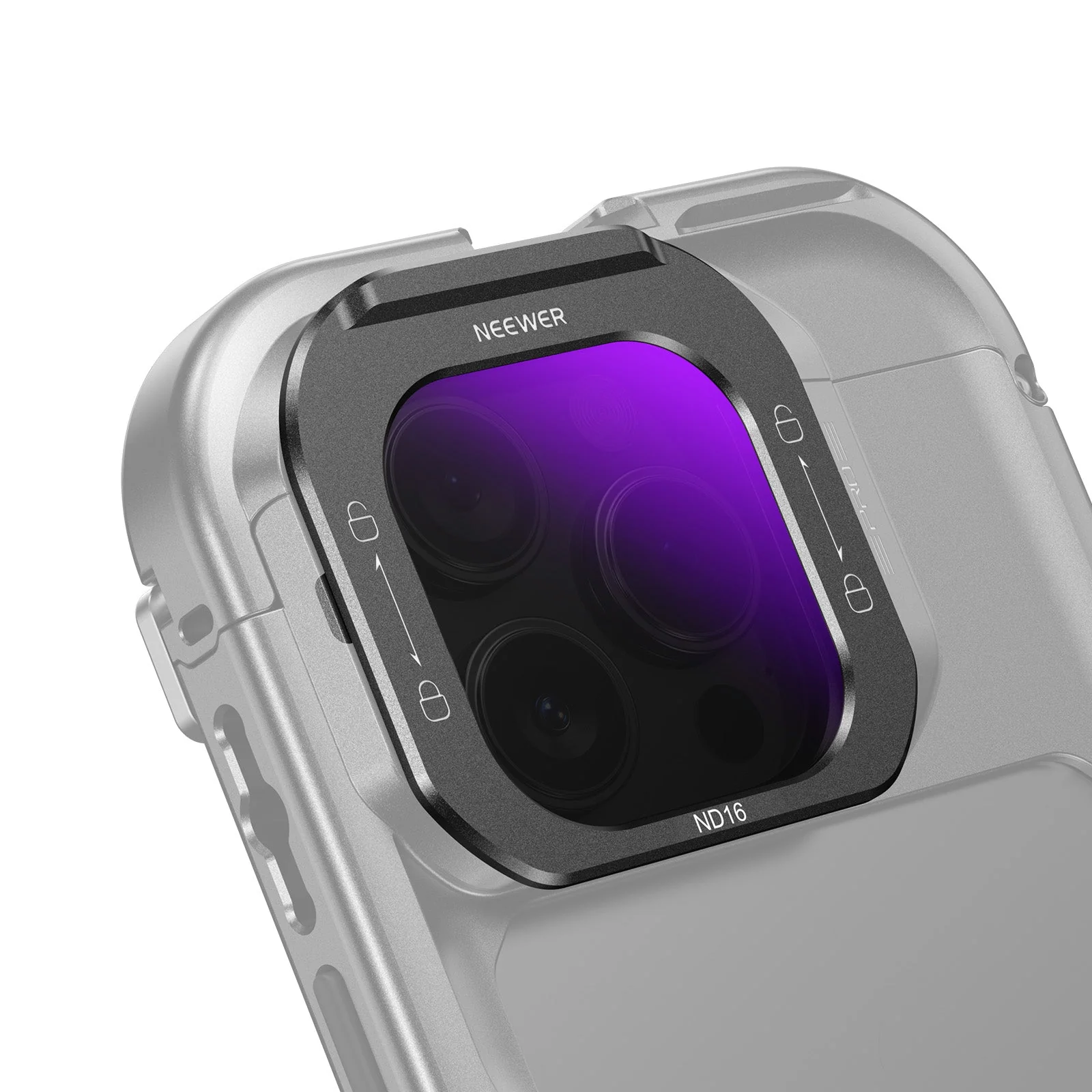 NEEWER ND8/ND16/ND32/ND64 Phone Lens Filter For iPhone PA073/PA074 Cage - Image 8