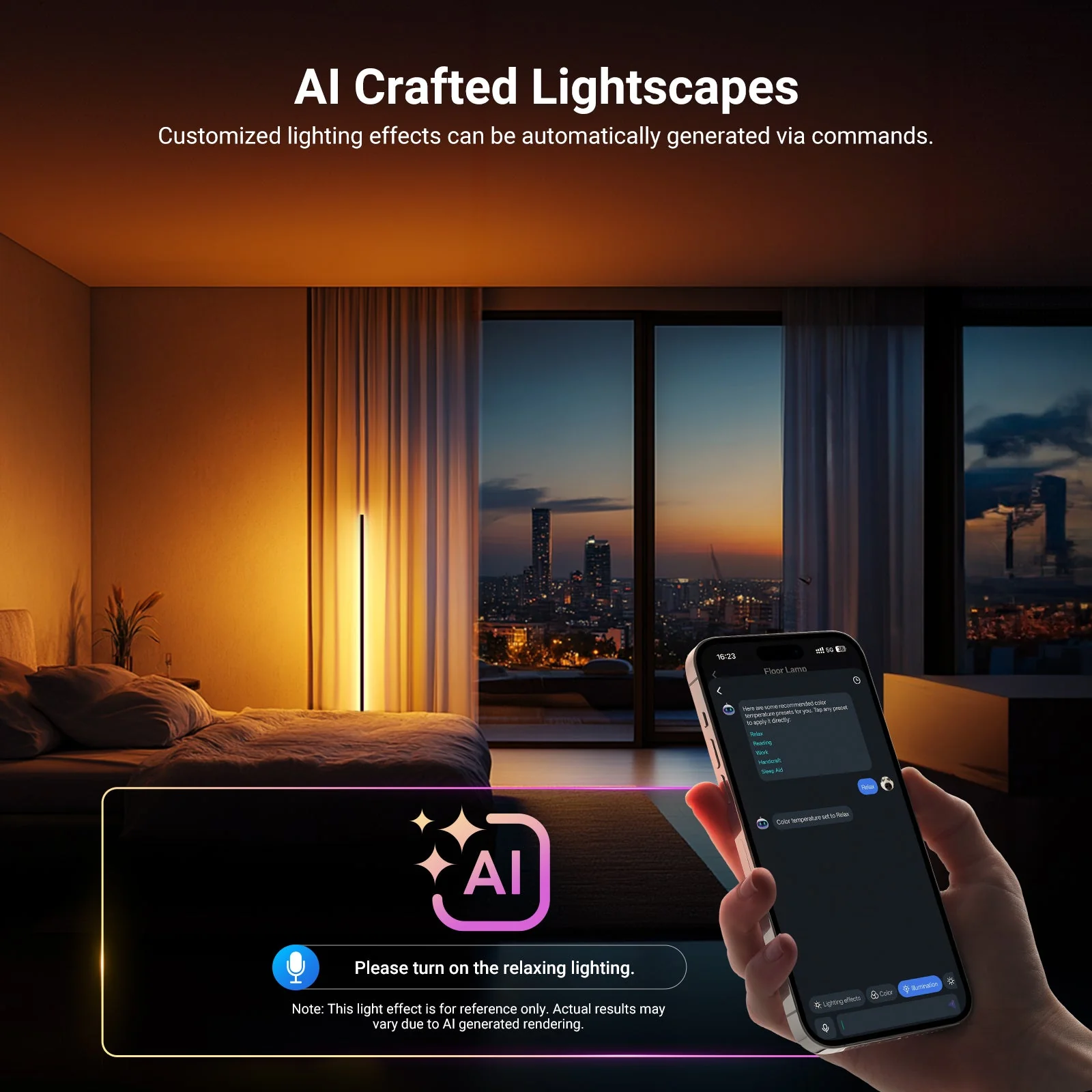 NEEWER NF04 1000lm Smart RGBW LED Floor Lamp - Image 3