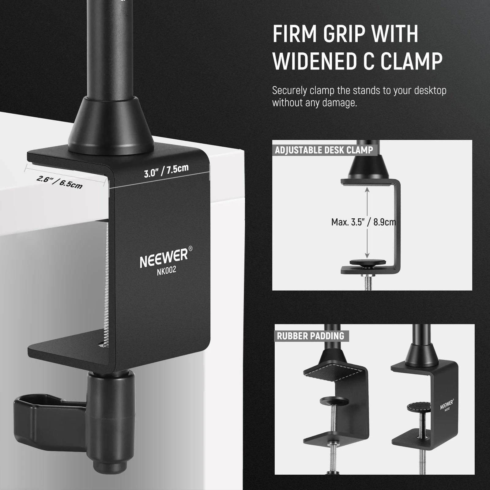 NEEWER NK002 Overhead Camera Mount Rig - Image 6