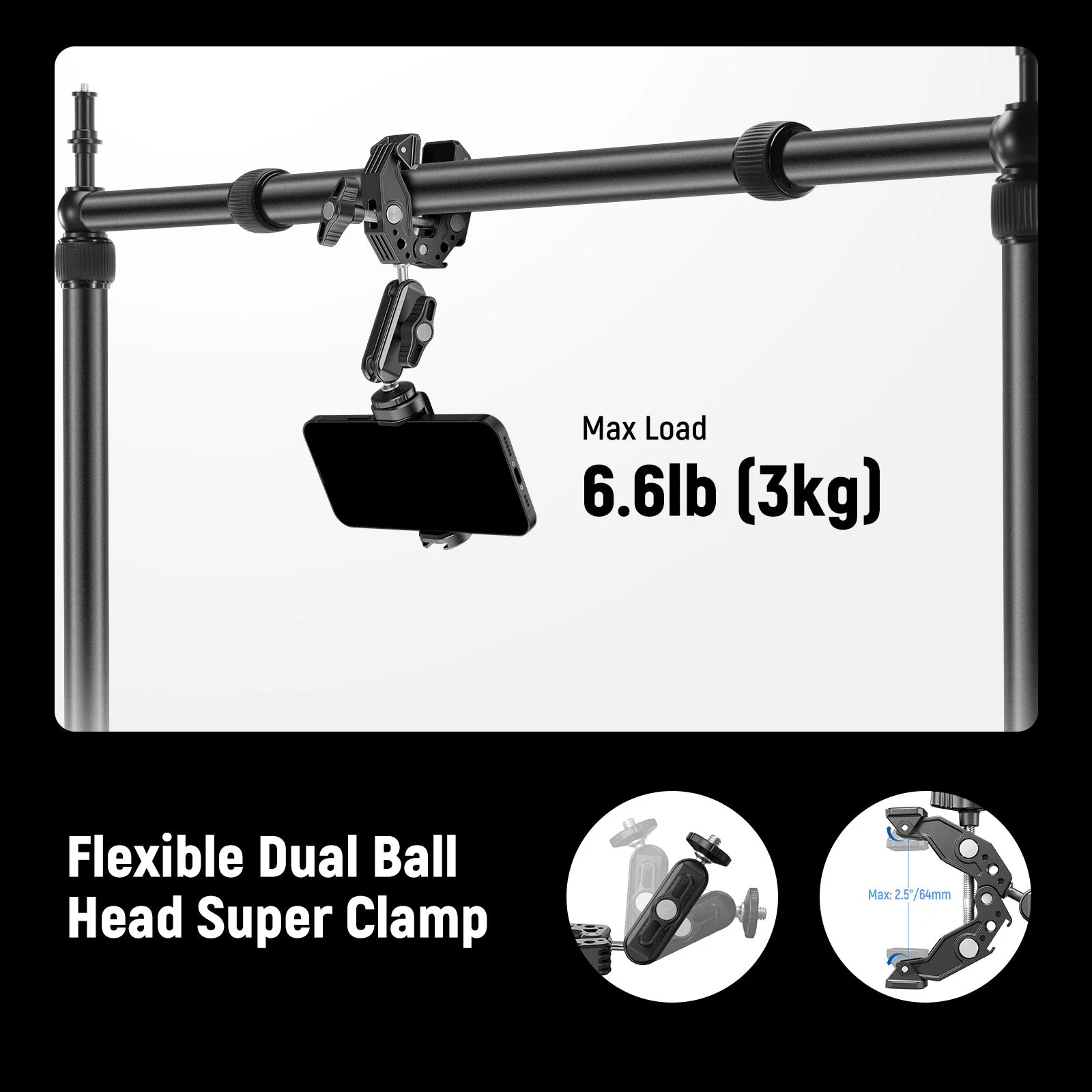 NEEWER NK003 Overhead Camera Mount Rig - Image 5
