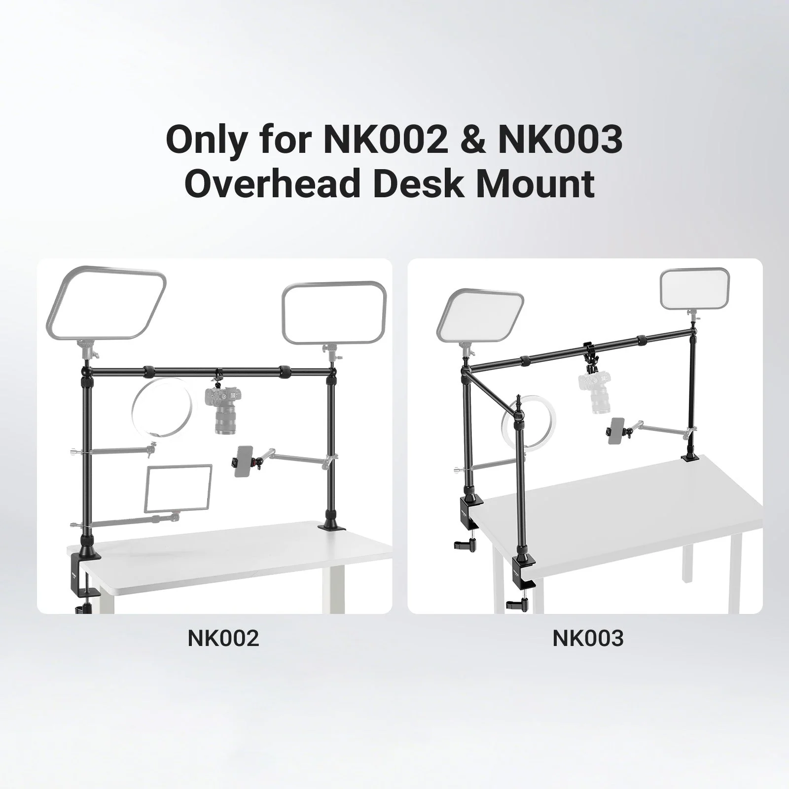NEEWER NK009 2.8-4.9ft Horizontal Boom Arm Only for NK002 & NK003 - Image 6