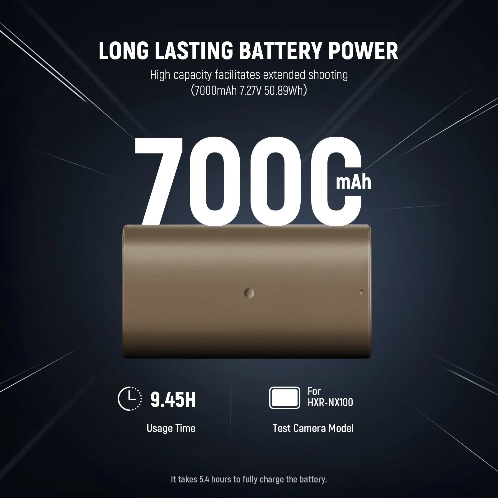 NEEWER NP-F750 7000mAh Replacement Battery - Image 3