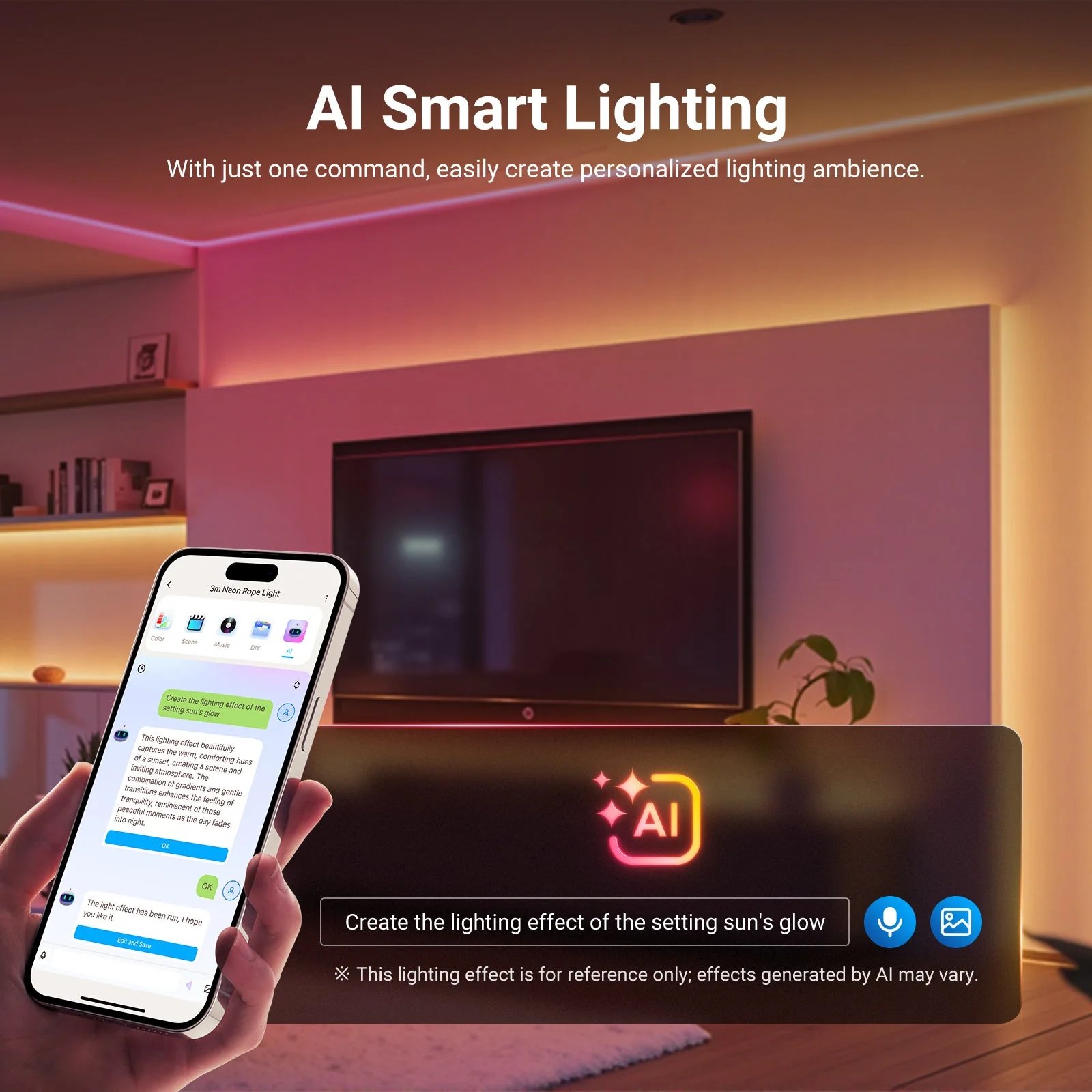 NEEWER NS01 Front Lit RGB LED Strip Light - Image 5