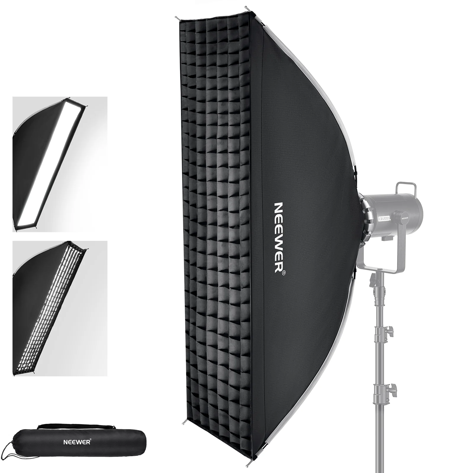 NEEWER NS16S/NS17S Bowens Quick Release Rectangular Softbox - Image 9