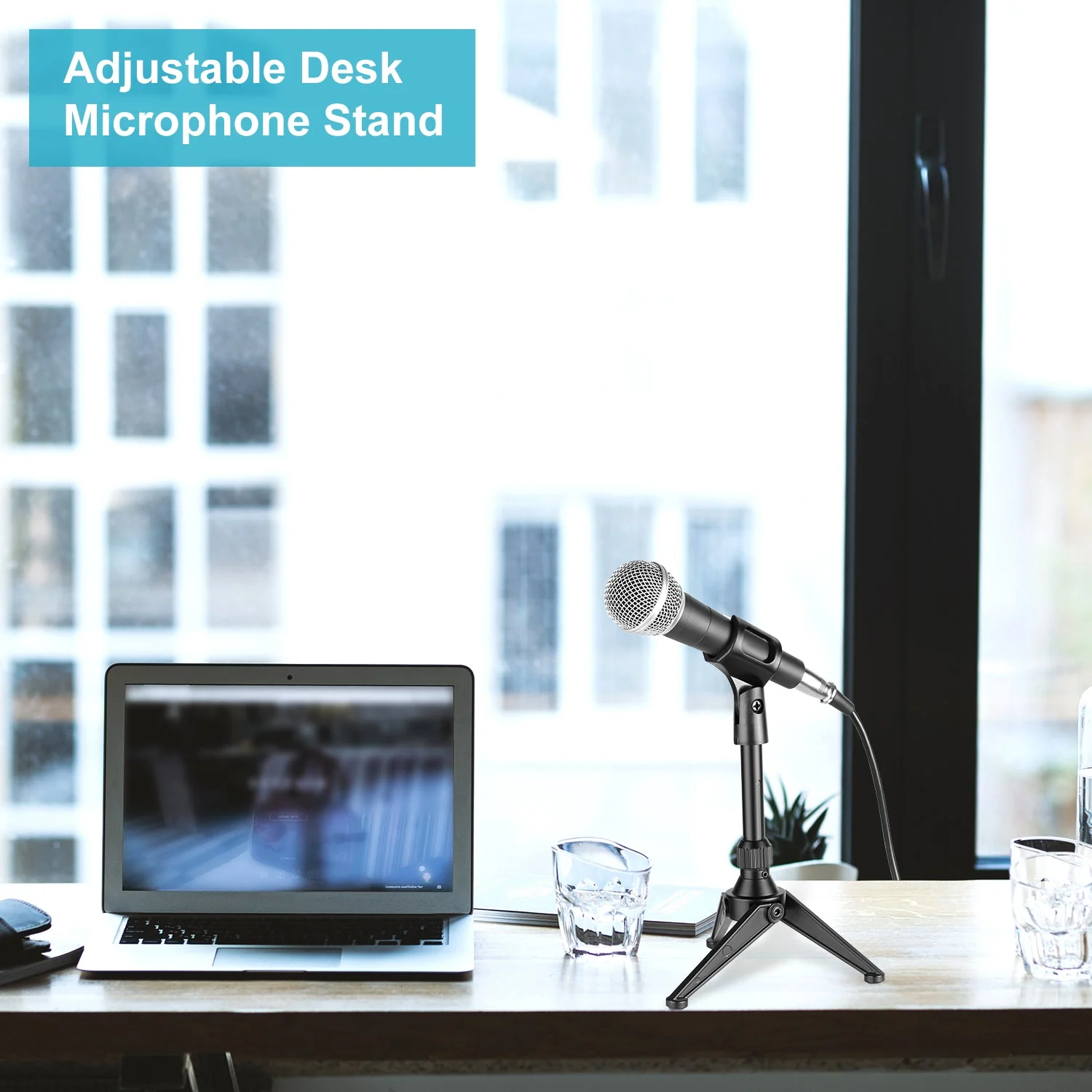 NEEWER NW-050 Foldable Desktop Microphone Stand - Image 6