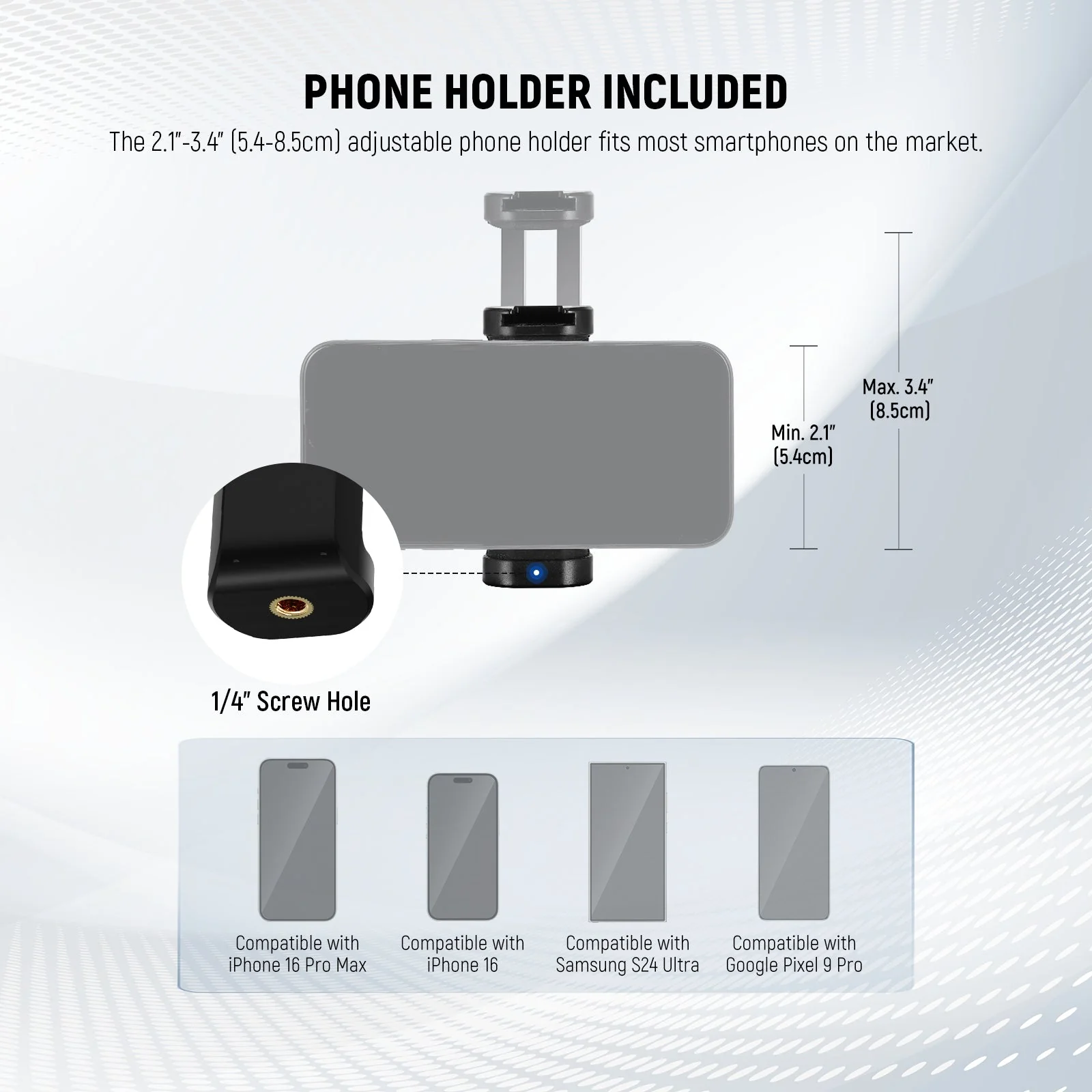NEEWER PA029 Camera Fence Mounting Kit for Live Streaming - Image 5