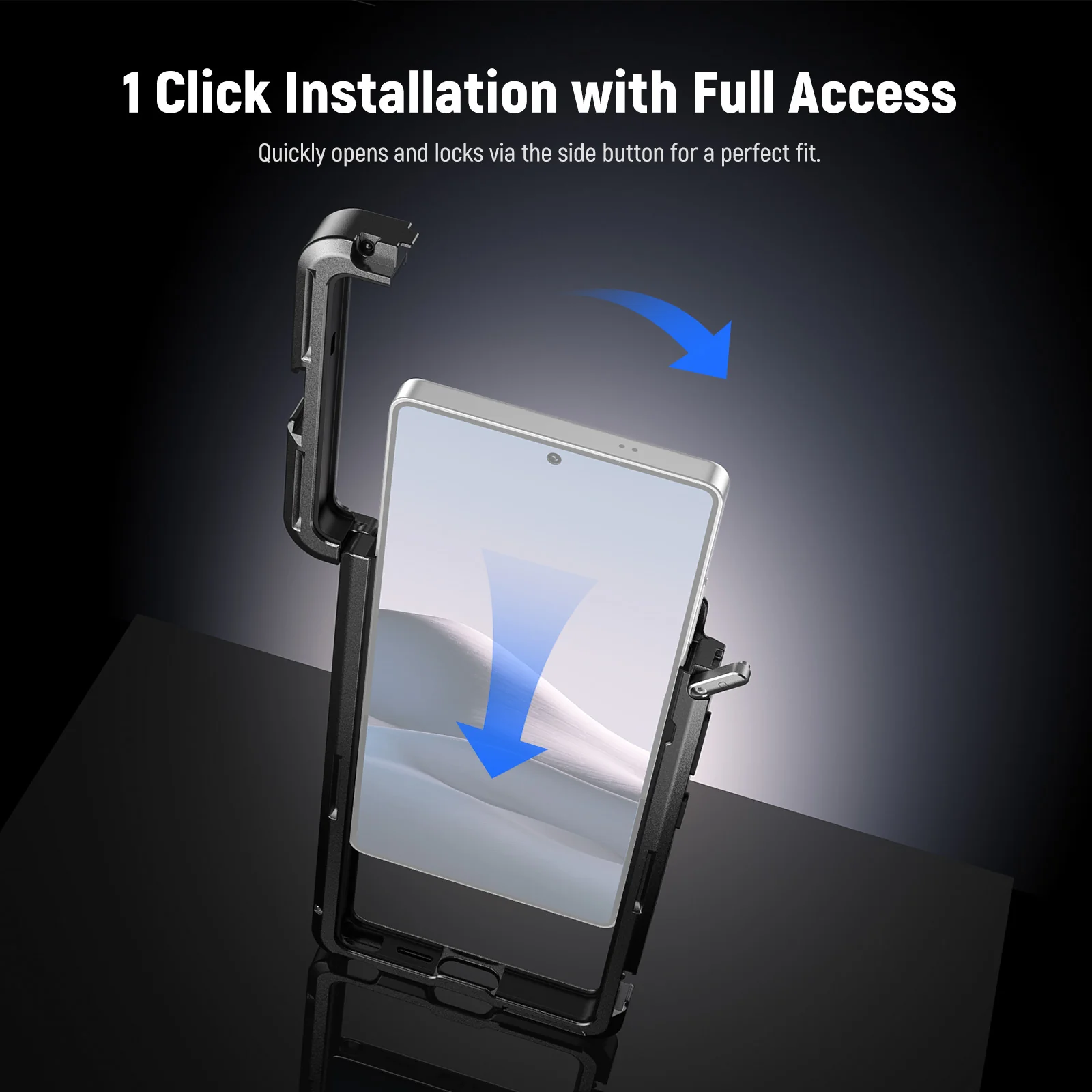 NEEWER PA082 Phone Cage For Samsung S25 Ultra with 67mm Filter/17mm/T Mount Adapters - Image 18