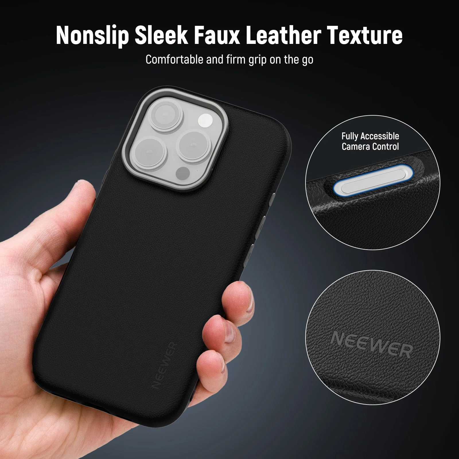 NEEWER PA083P/PA084P Upgraded Phone Case for iPhone 16 Pro/Pro Max - Image 6