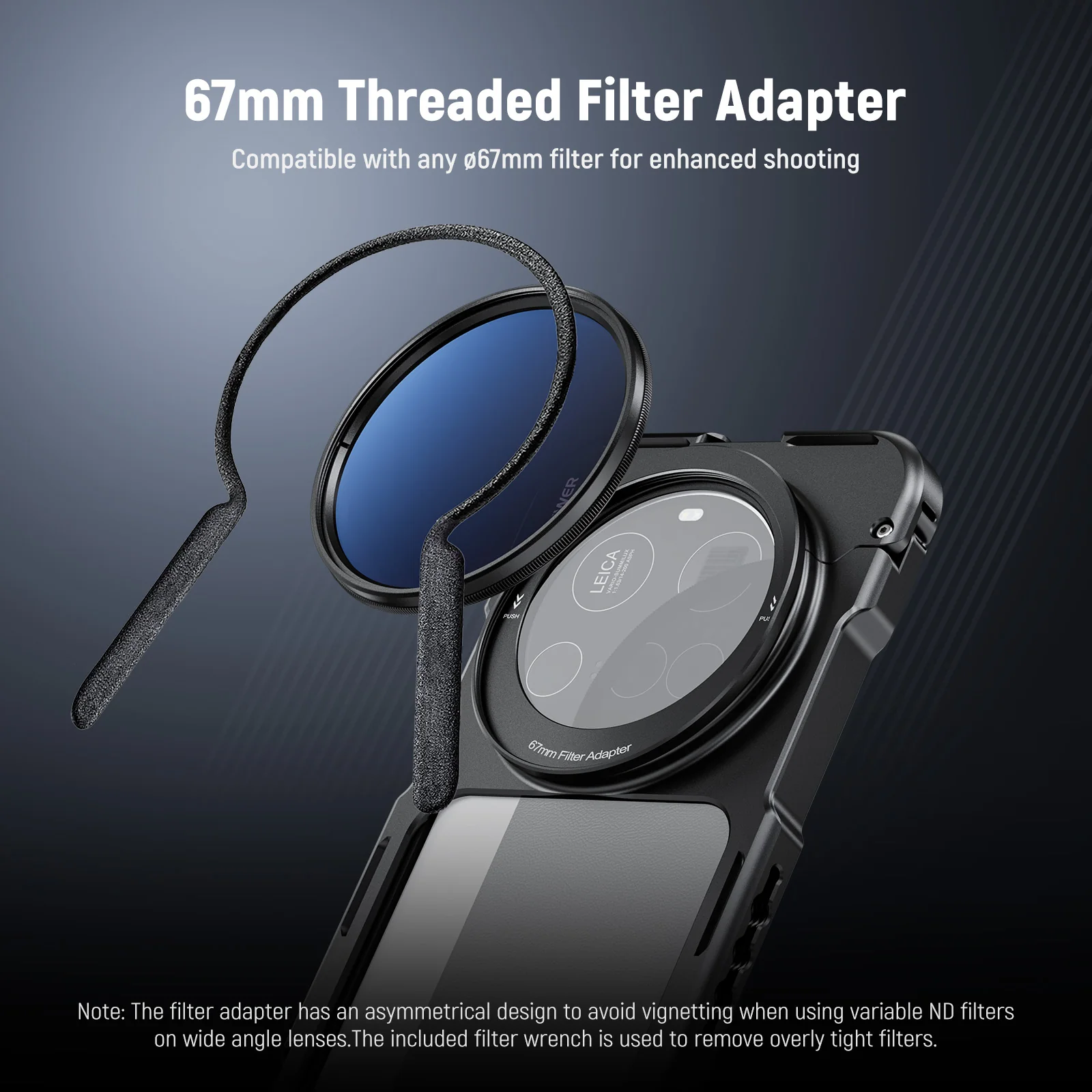 NEEWER PA091 Phone Cage Kit Compatible with Xiaomi 15 Ultra - Image 4