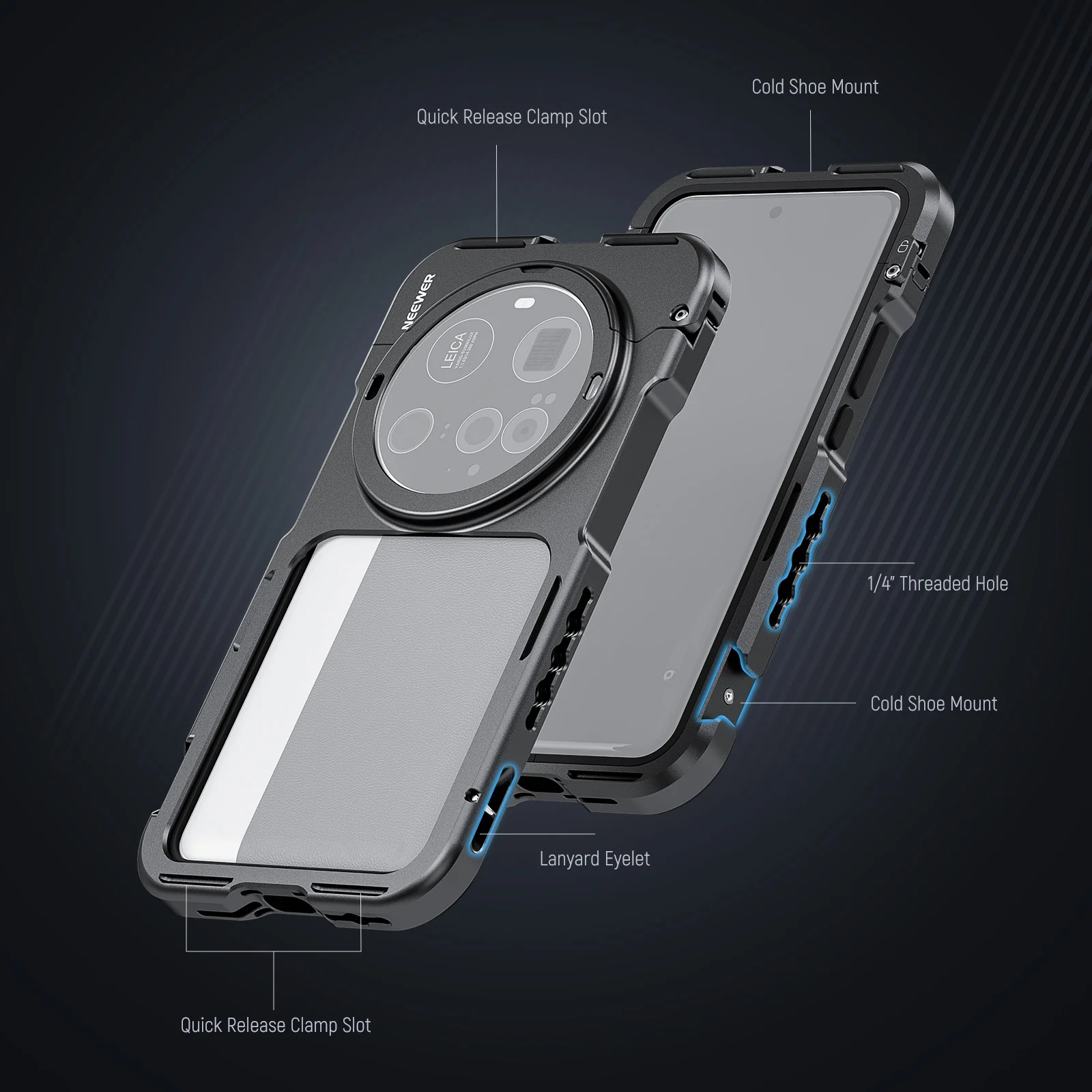 NEEWER PA091 Phone Cage Kit Compatible with Xiaomi 15 Ultra - Image 5