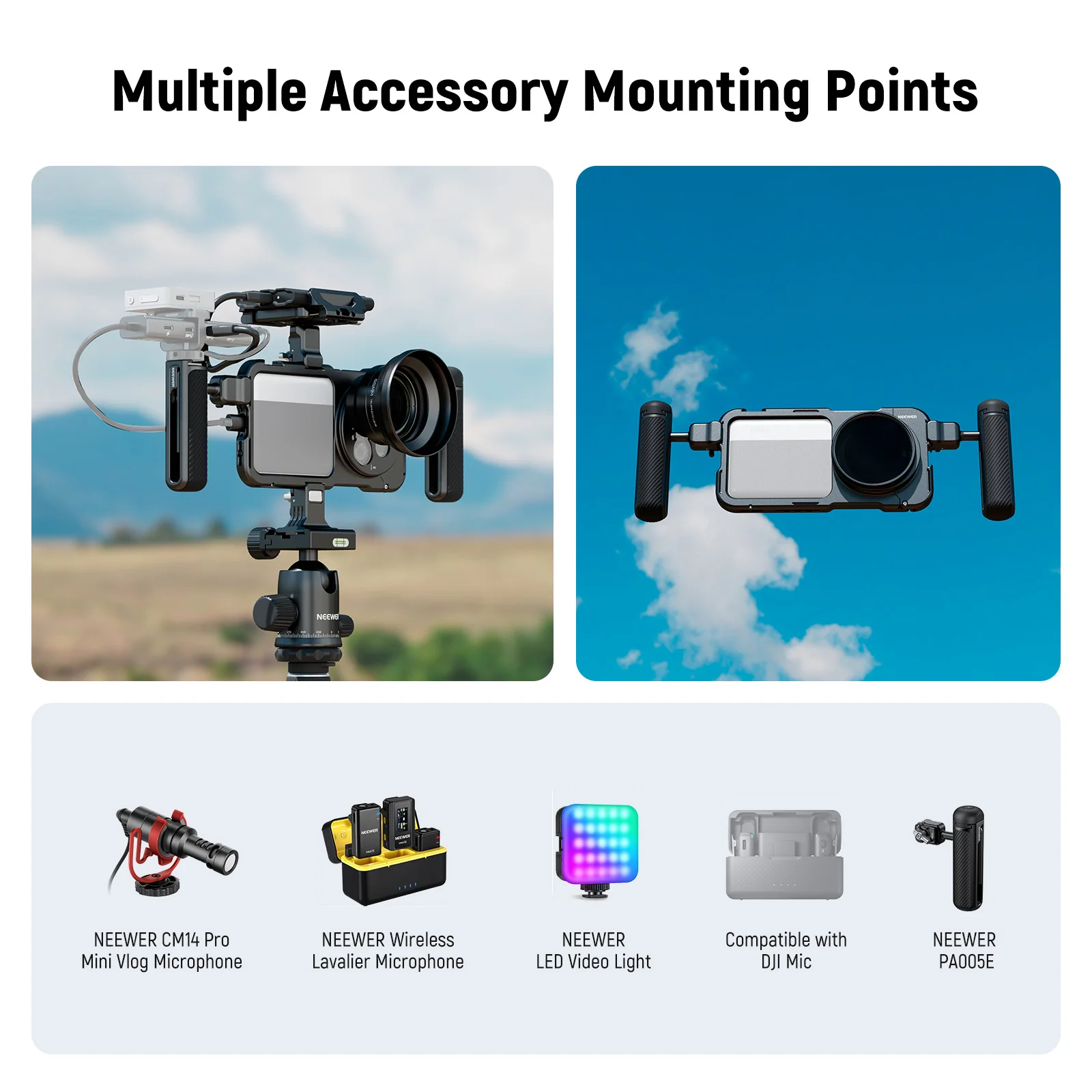 NEEWER PA091 Phone Cage Kit Compatible with Xiaomi 15 Ultra - Image 6