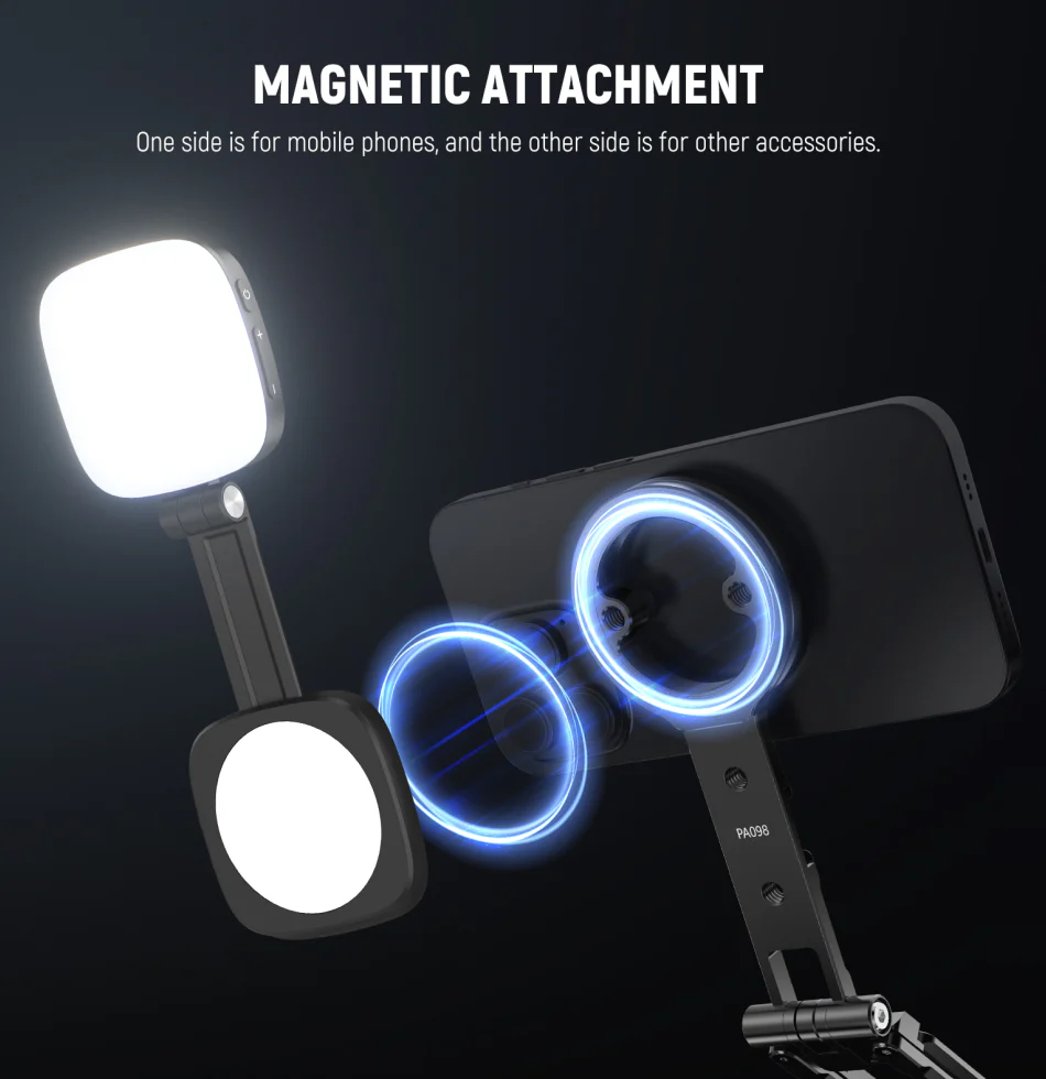 NEEWER PA098 Magnetic Phone Tripod Holder Stand - Image 4