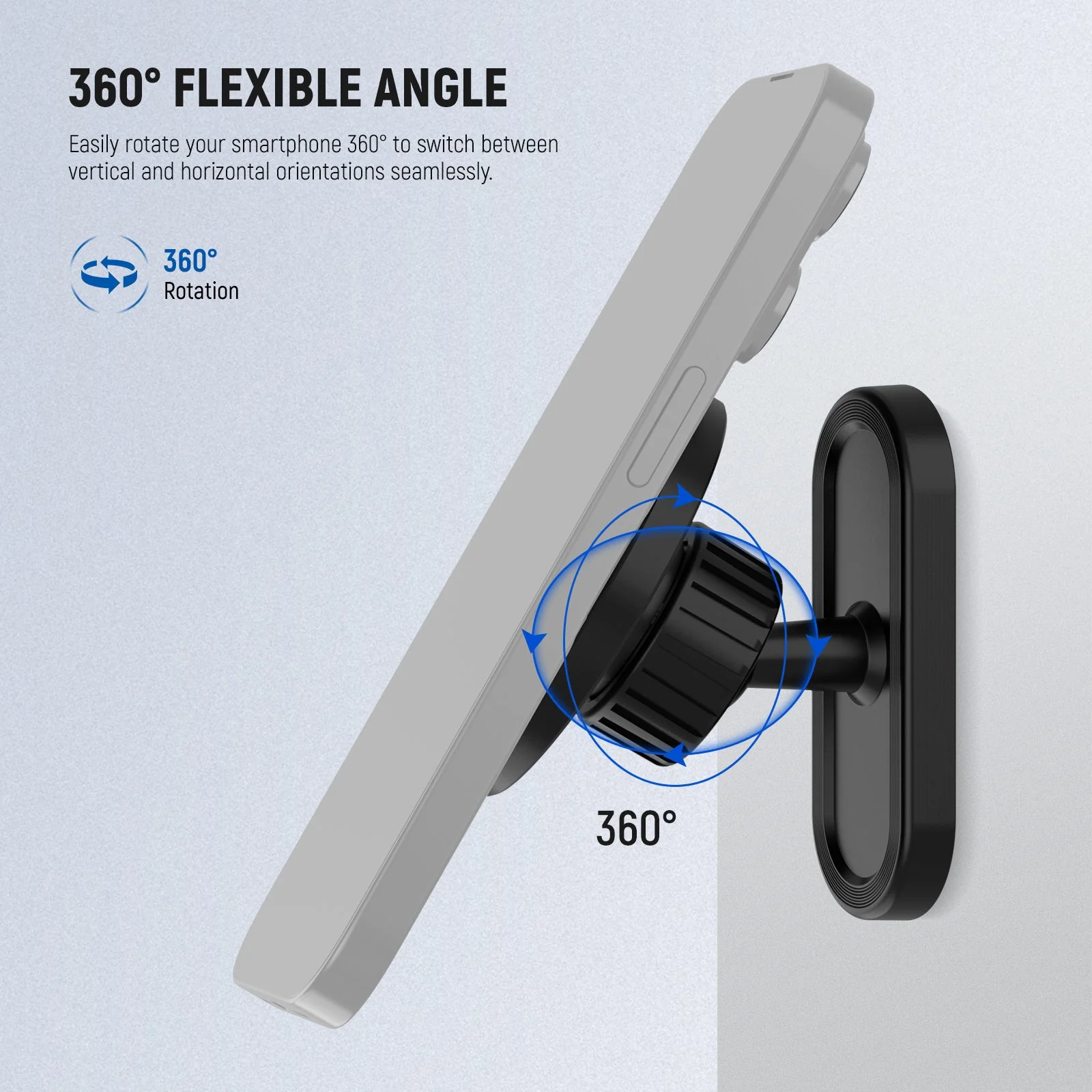 NEEWER PA099 Magnetic Golf Cart Phone Holder Mount - Image 3