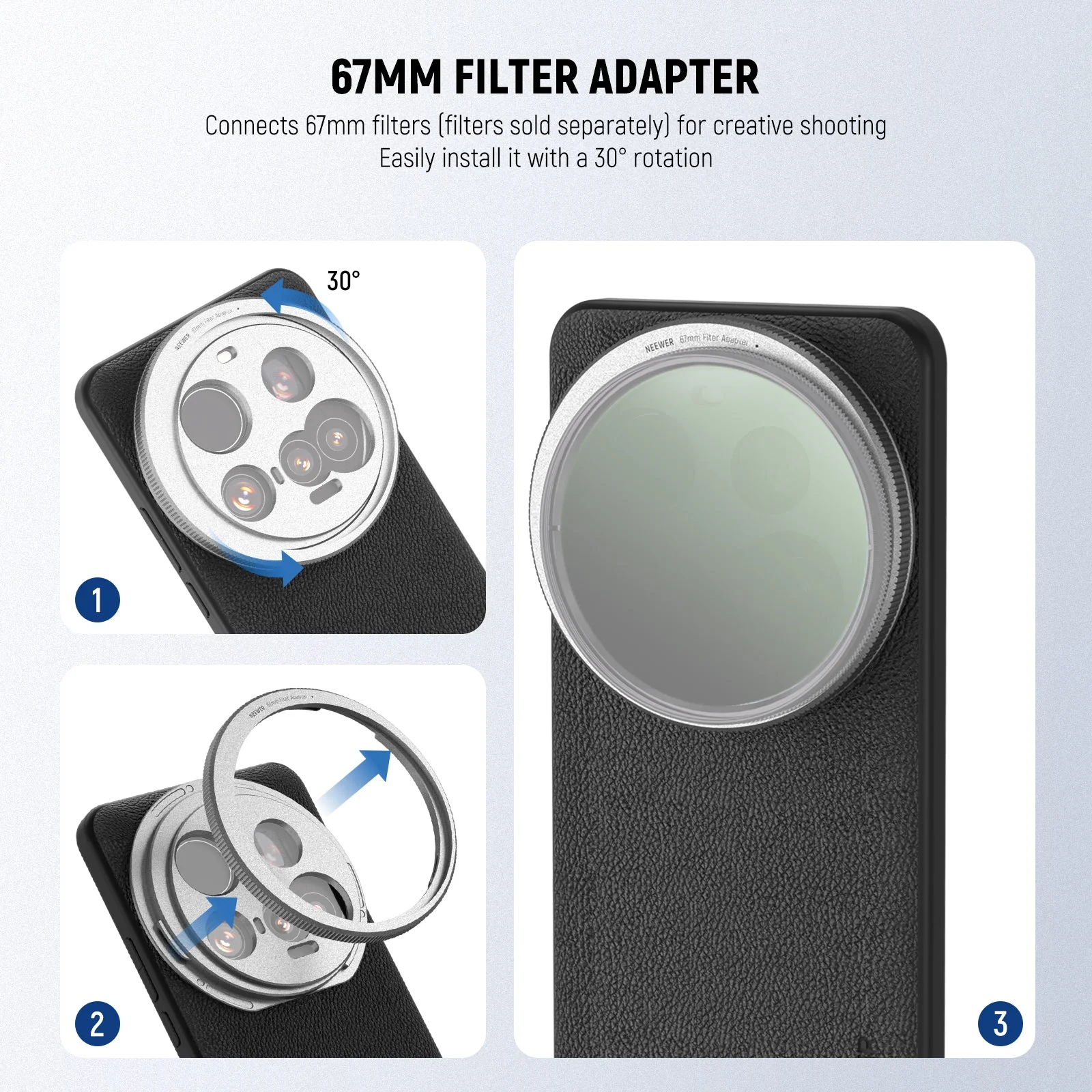 NEEWER PA101 Protective Phone Case For Xiaomi 15 Ultra - Image 4
