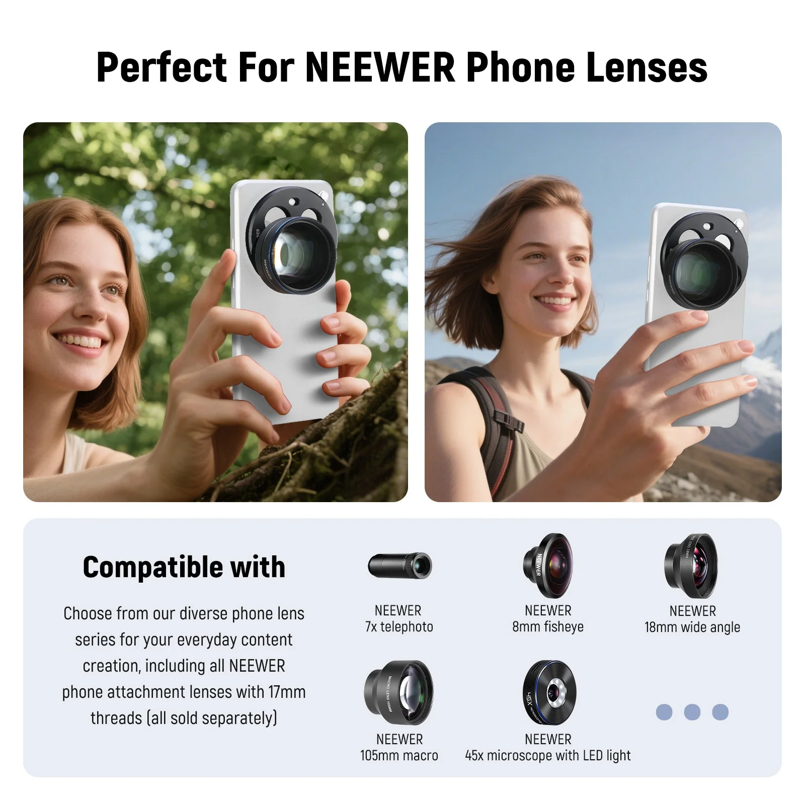 NEEWER PA111 Lens Backplate for Xiaomi 15 Ultra Original Phone Case - Image 11
