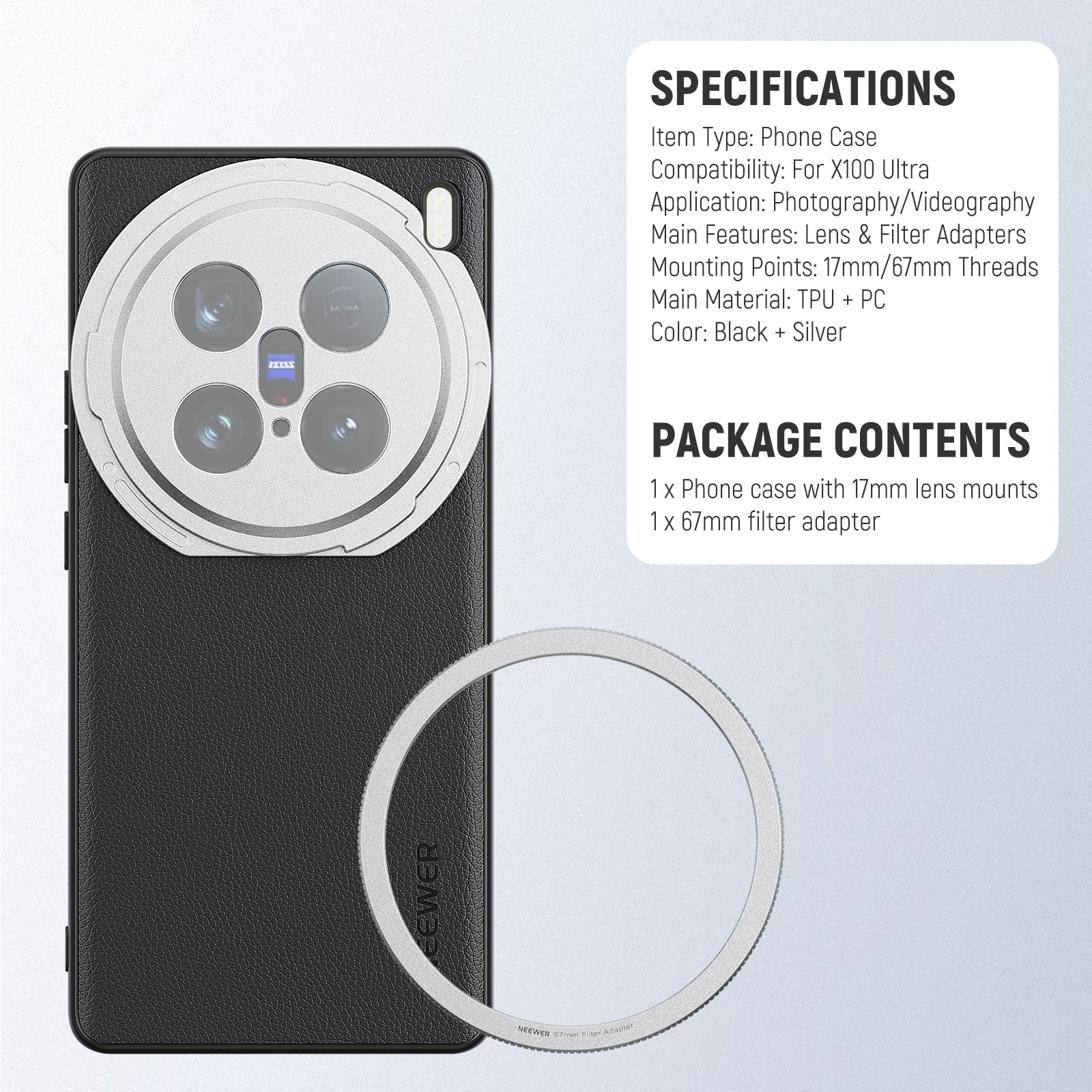 NEEWER PA113 Phone Case For Vivo X100 Ultra - Image 8