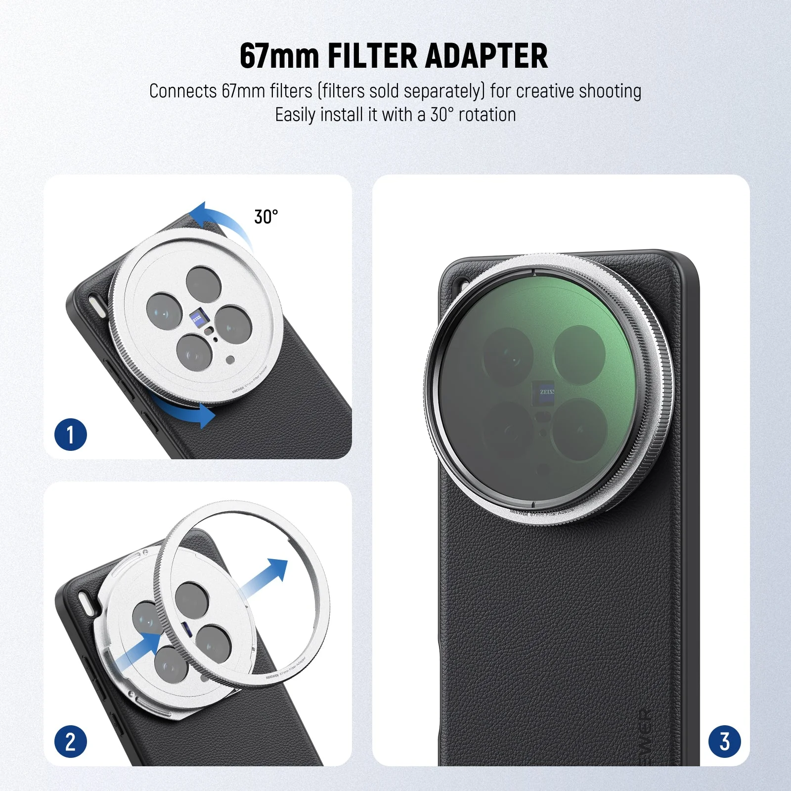 NEEWER PA114/PA115 Phone Case For Vivo X200 Ultra/Pro - Image 12