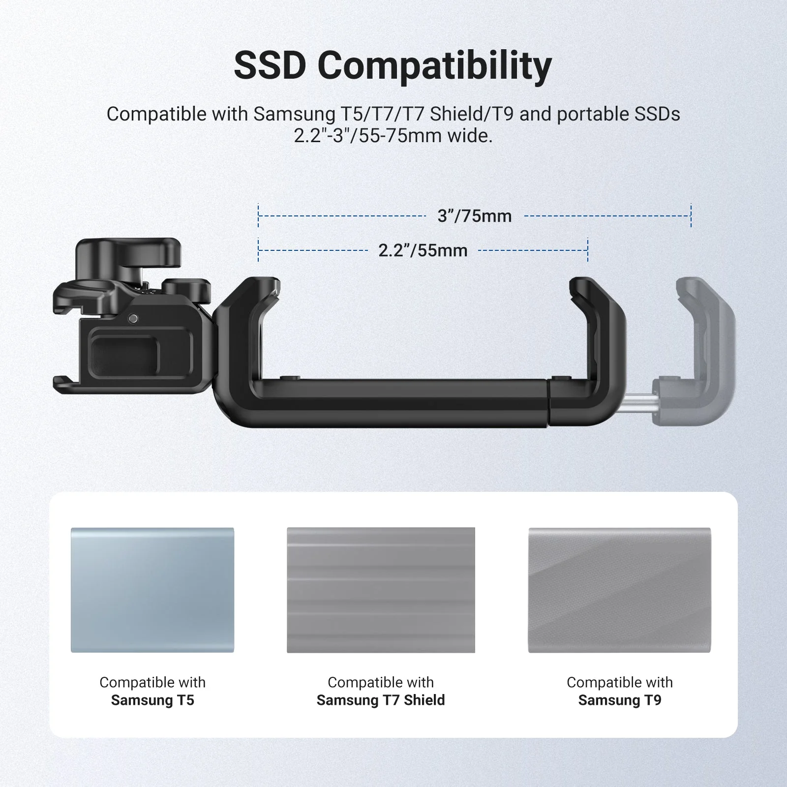 NEEWER PA129 Quick Release SSD Holder - Image 2